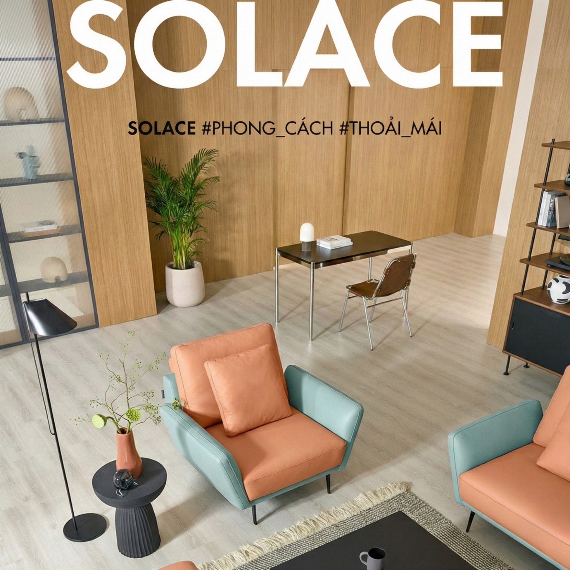 Sofa SOLACE - Sofa Đơn Thư Giãn Cho Căn Phòng Trẻ Trung
