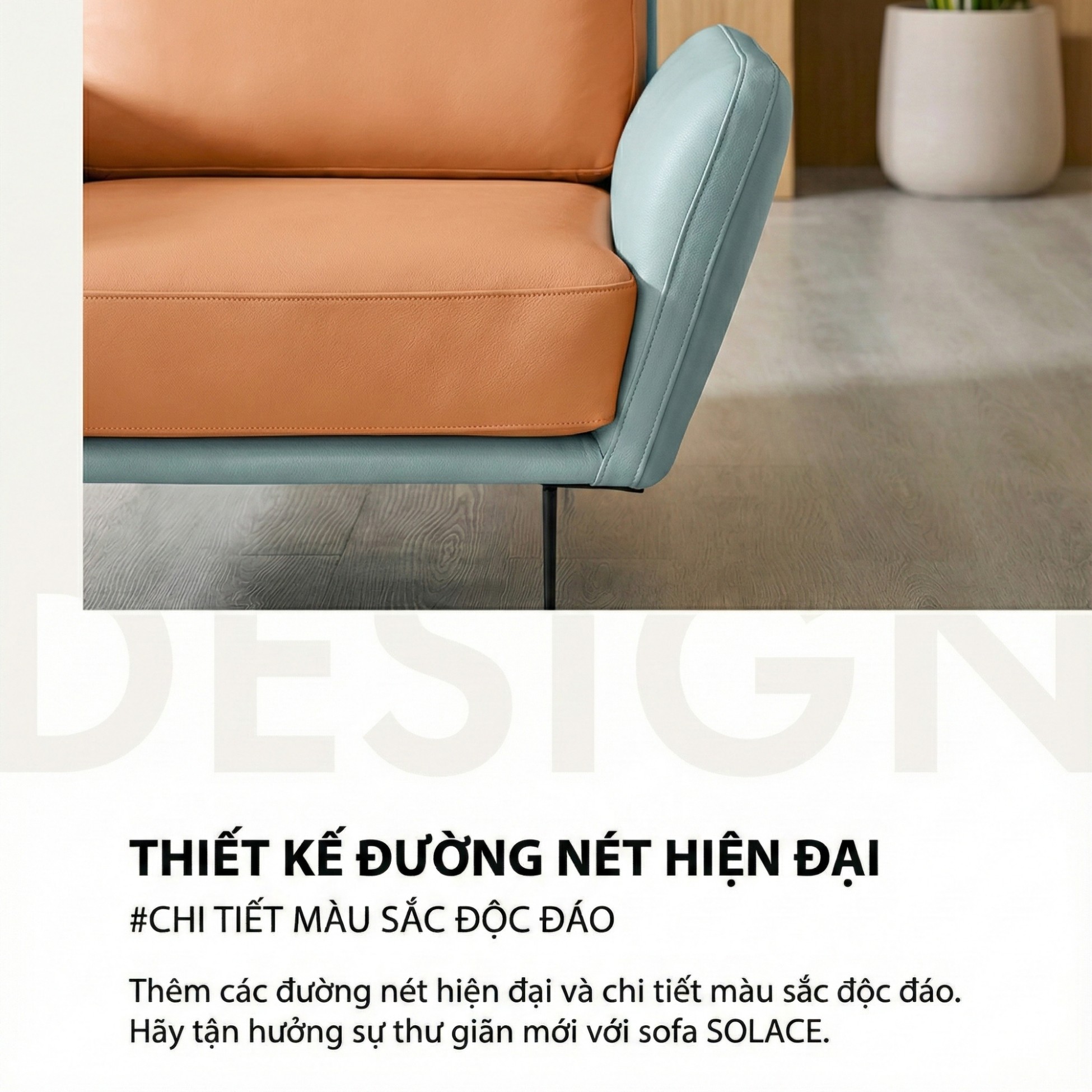 Sofa SOLACE - Sofa Đơn Thư Giãn Cho Căn Phòng Trẻ Trung