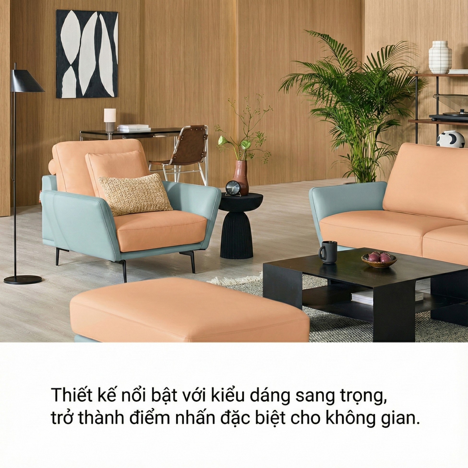 Sofa SOLACE - Sofa Đơn Thư Giãn Cho Căn Phòng Trẻ Trung