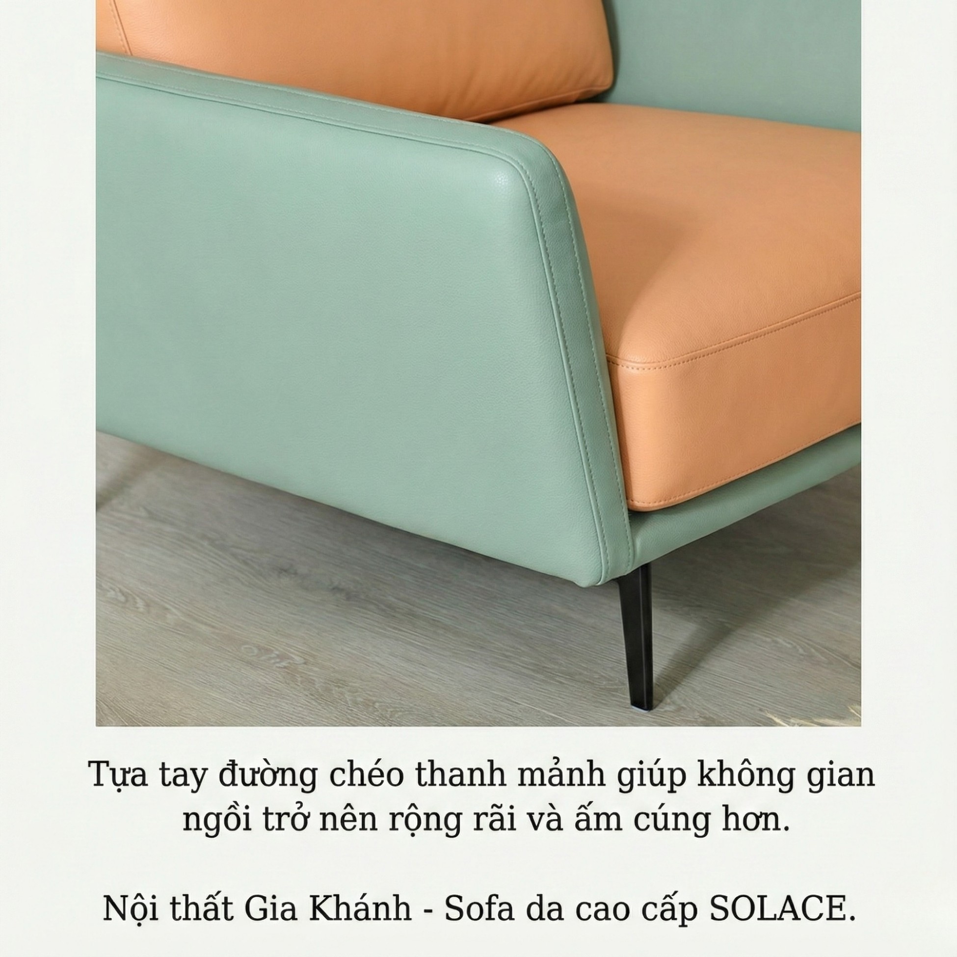 Sofa SOLACE - Sofa Đơn Thư Giãn Cho Căn Phòng Trẻ Trung
