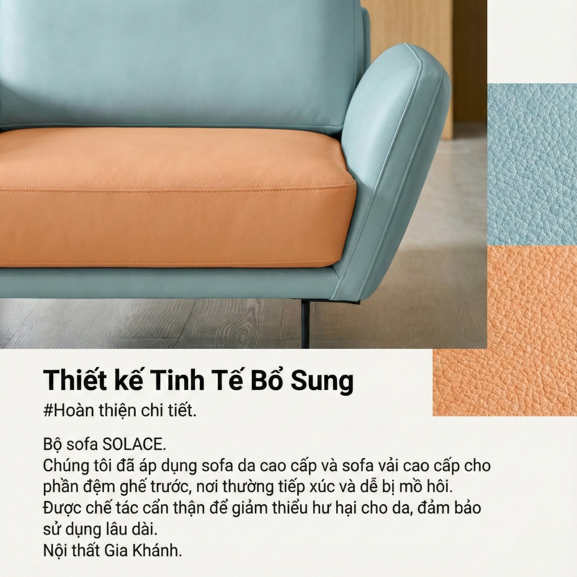 Sofa SOLACE - Sofa Đơn Thư Giãn Cho Căn Phòng Trẻ Trung