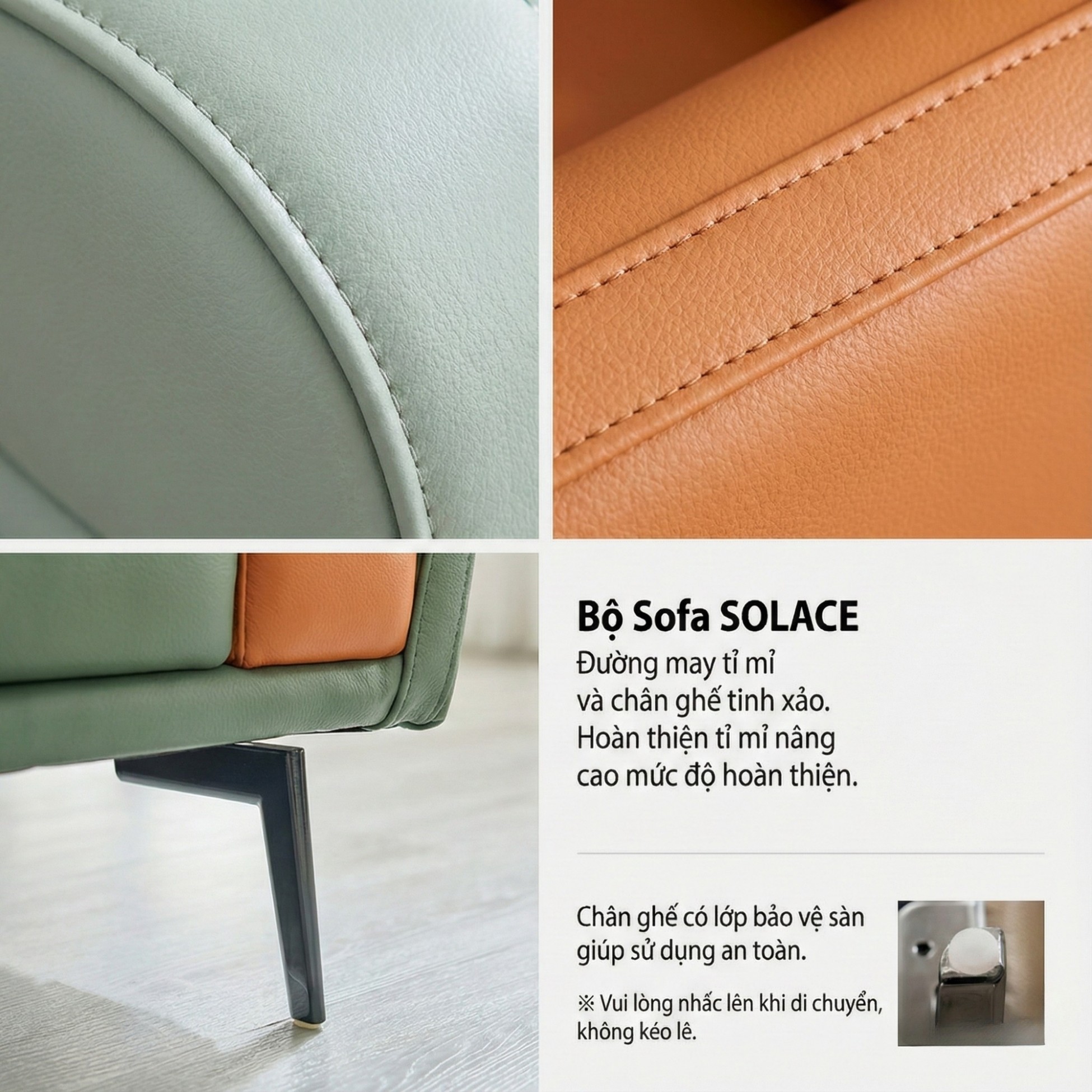 Sofa SOLACE - Sofa Đơn Thư Giãn Cho Căn Phòng Trẻ Trung