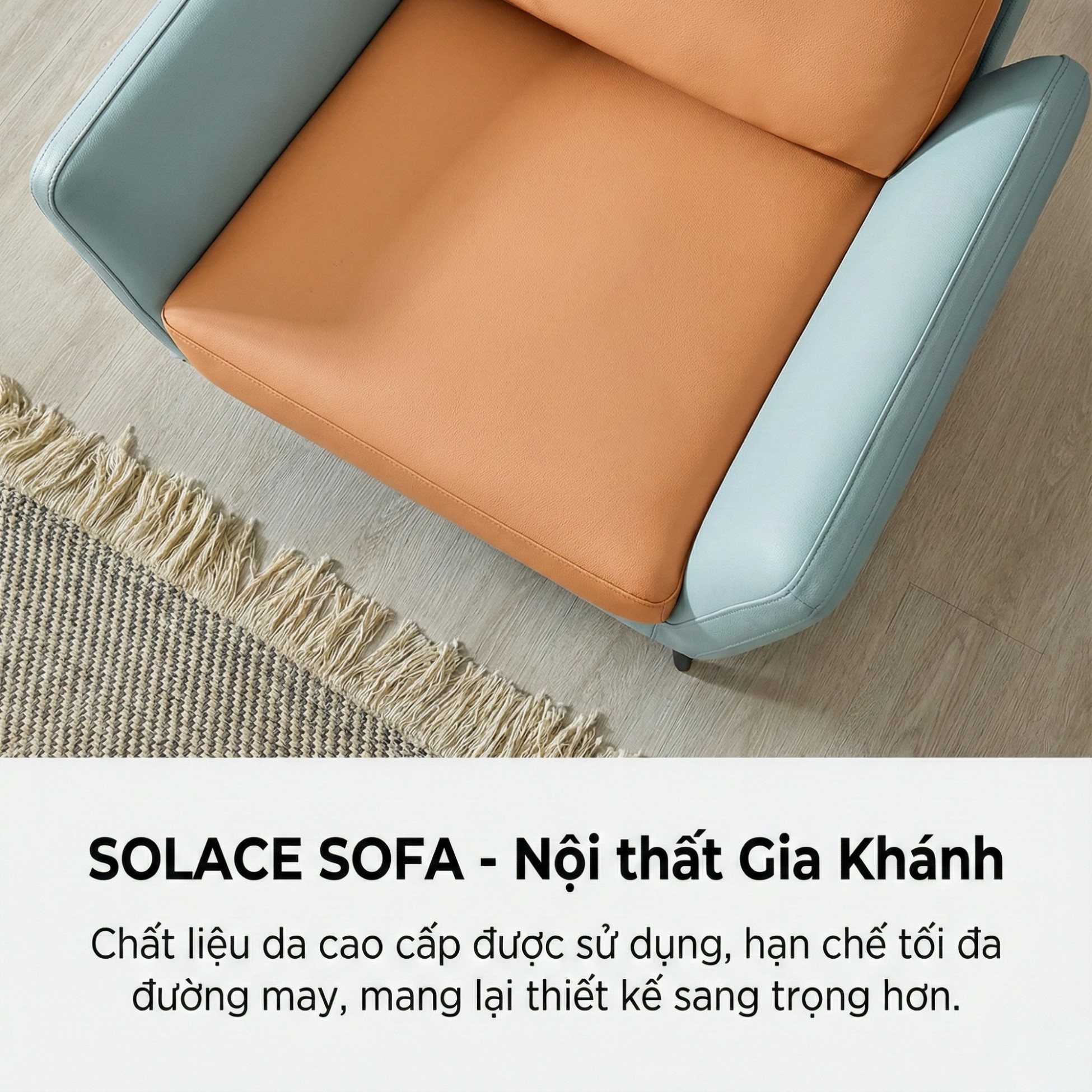 Sofa SOLACE - Sofa Đơn Thư Giãn Cho Căn Phòng Trẻ Trung