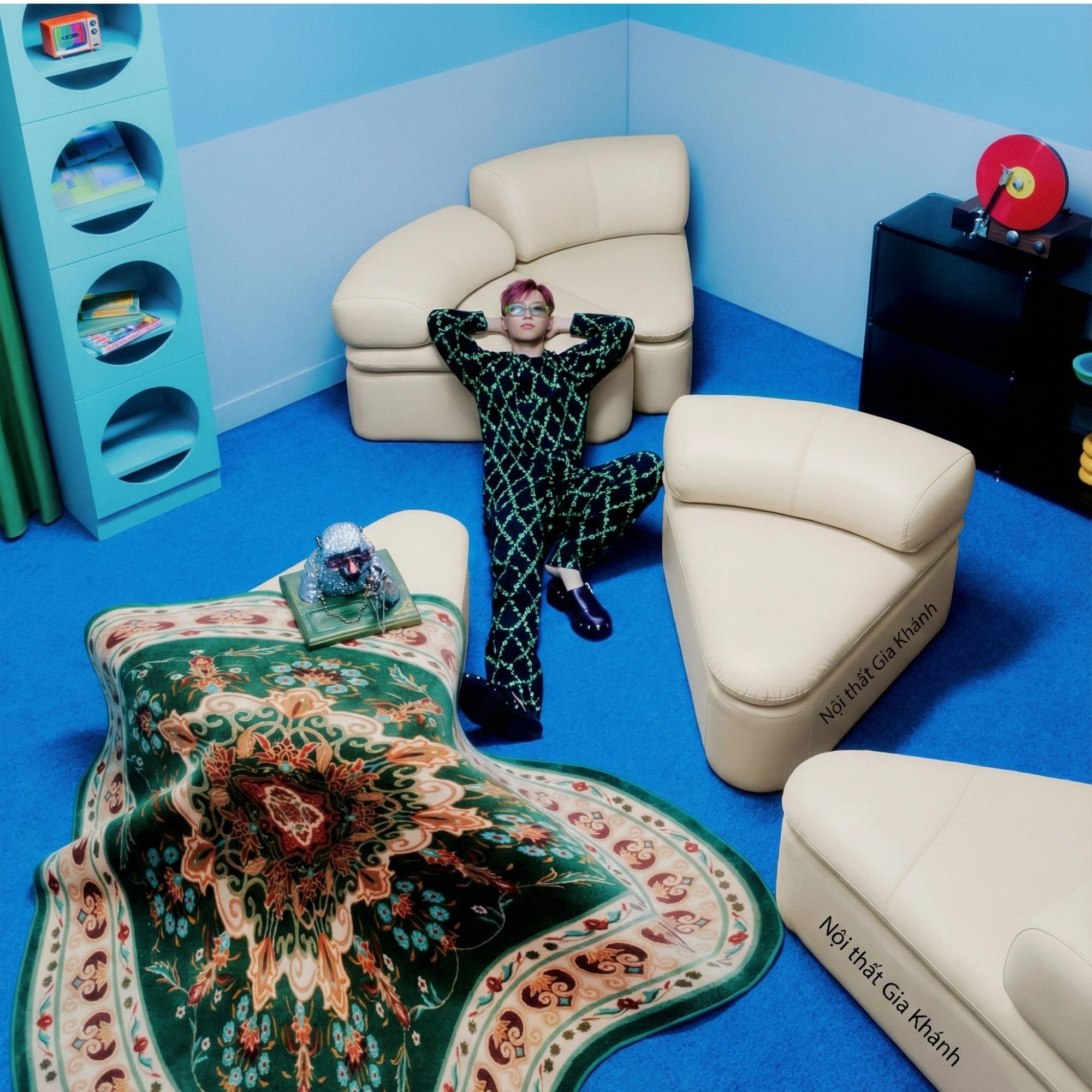 Sofa SUGARLOUNGE – Sofa Da Cao Cấp Kiểu Modular Linh Hoạt Độc Đáo