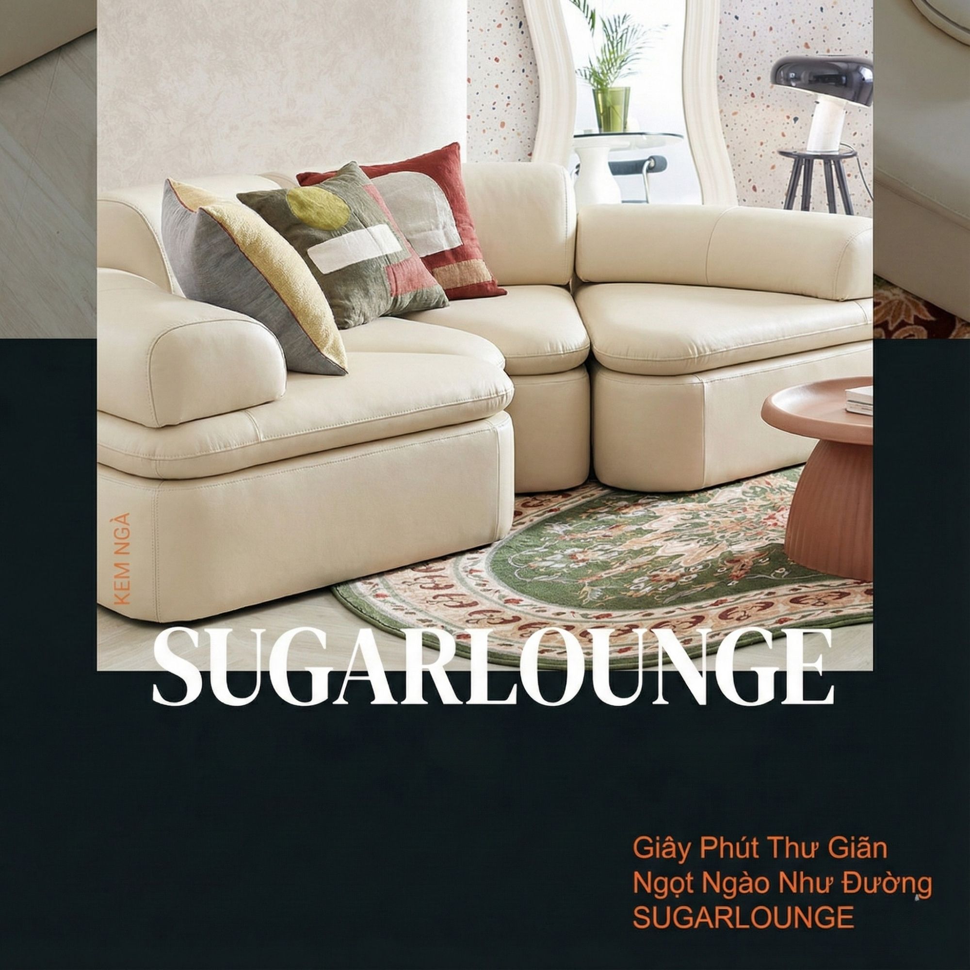 Sofa SUGARLOUNGE – Sofa Da Cao Cấp Kiểu Modular Linh Hoạt Độc Đáo