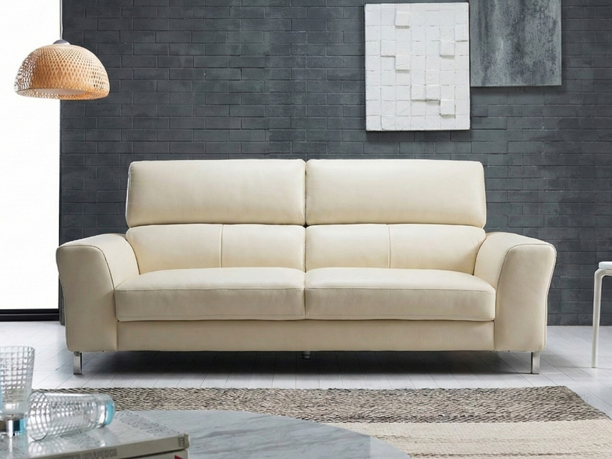 sofa bọc da cao cấp haven