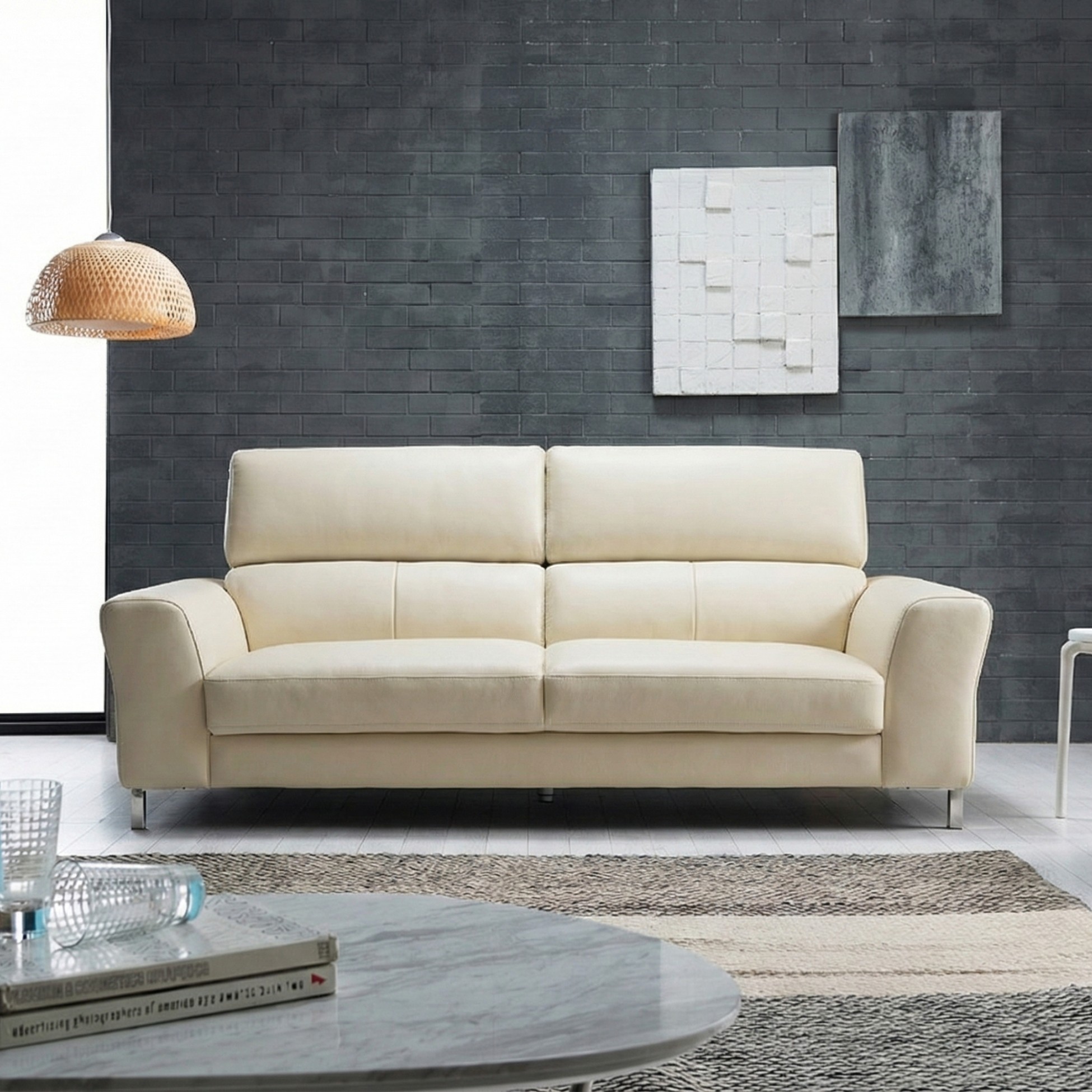 sofa bọc da cao cấp haven