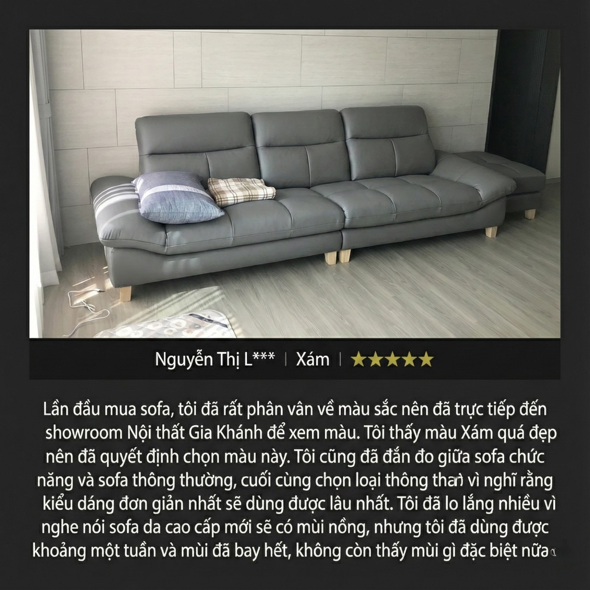 sofa evanel Sofa bọc da hiện đại cao cấp