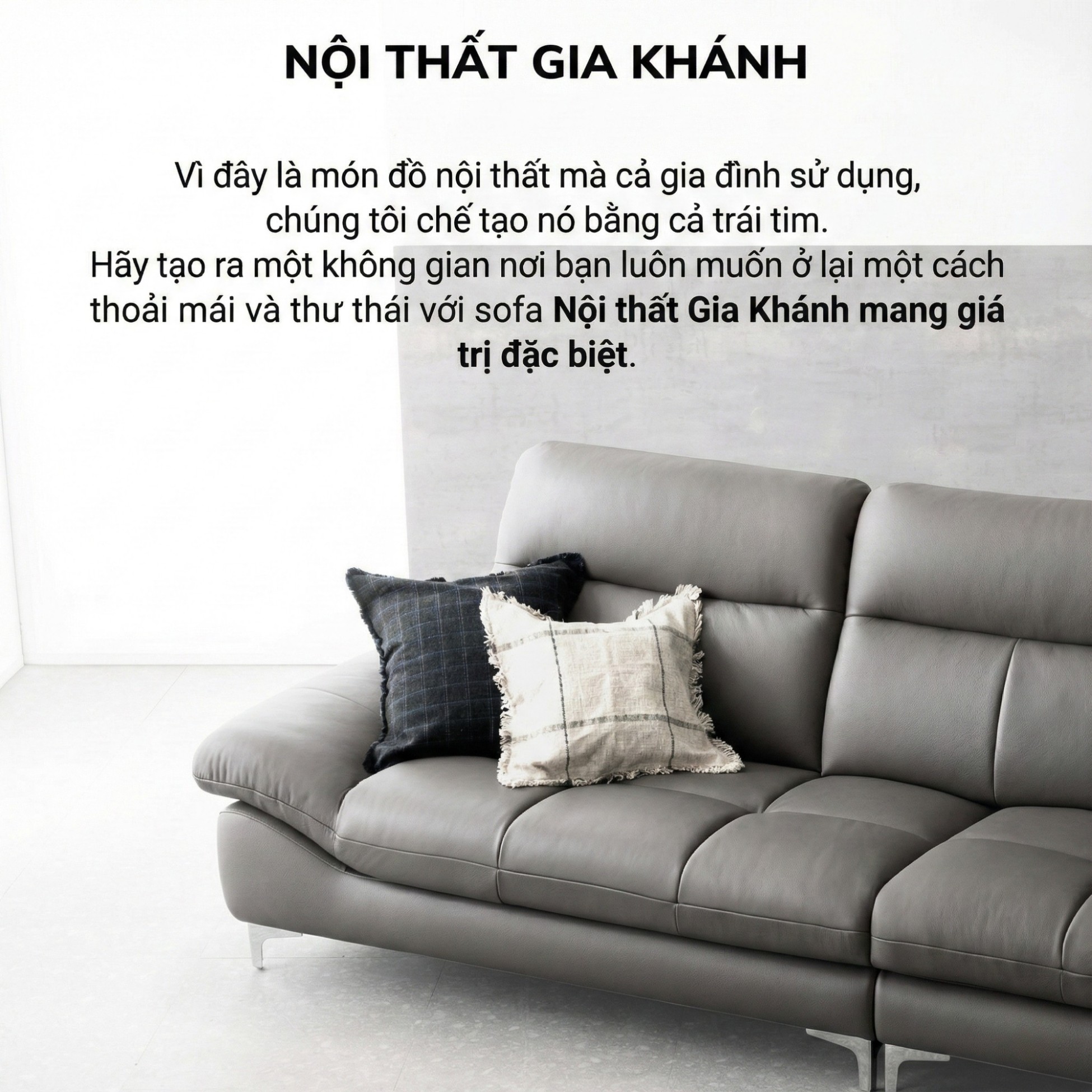 sofa evanel Sofa bọc da hiện đại cao cấp