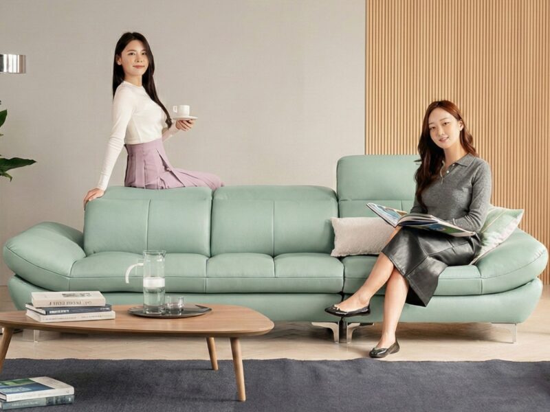 Sofa EVERBEST – Sofa Da Cao Cấp Tựa Đầu Chức Năng Hiện Đại