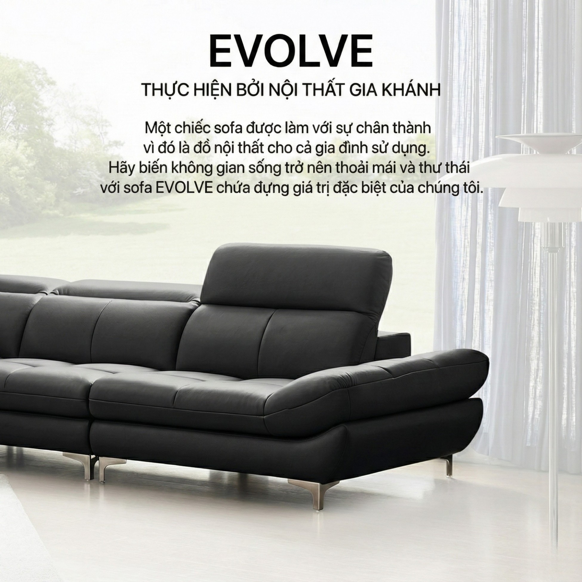 sofa evolve hiện đại