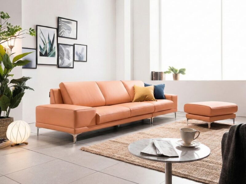 sofa flexa- sofa bọc da cao cấp