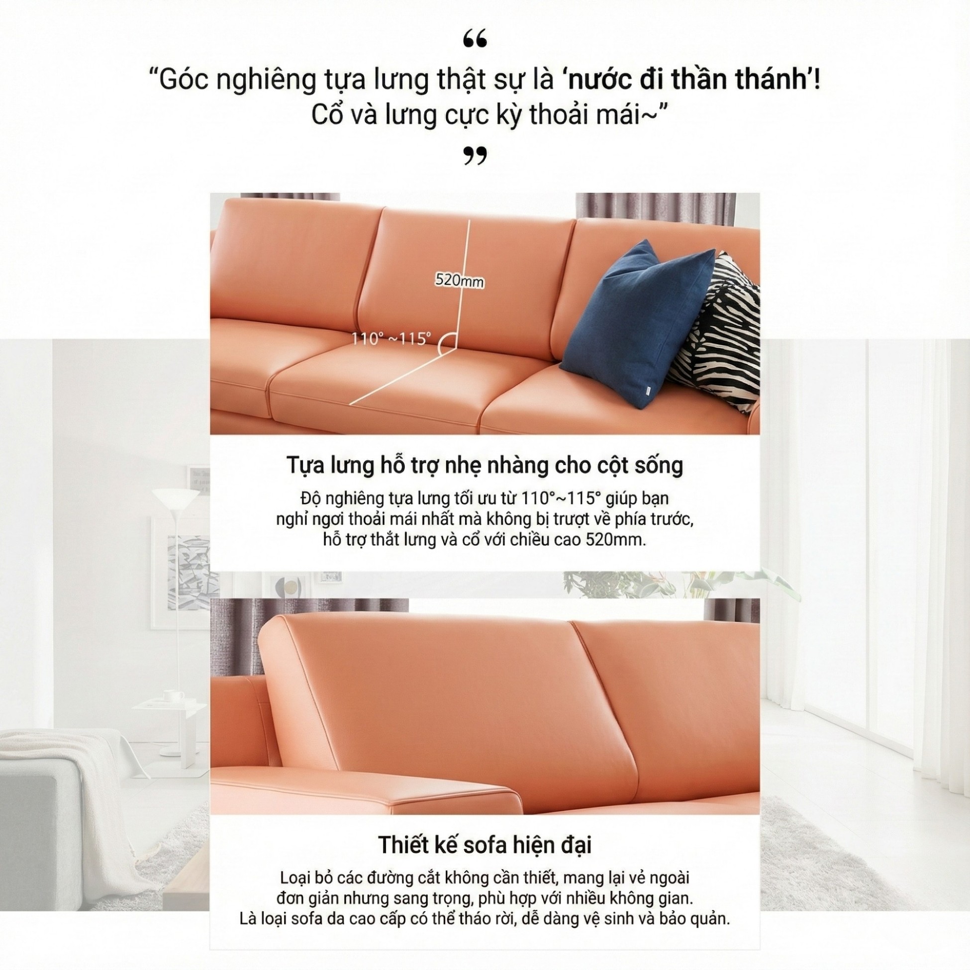 sofa flexa- sofa bọc da cao cấp
