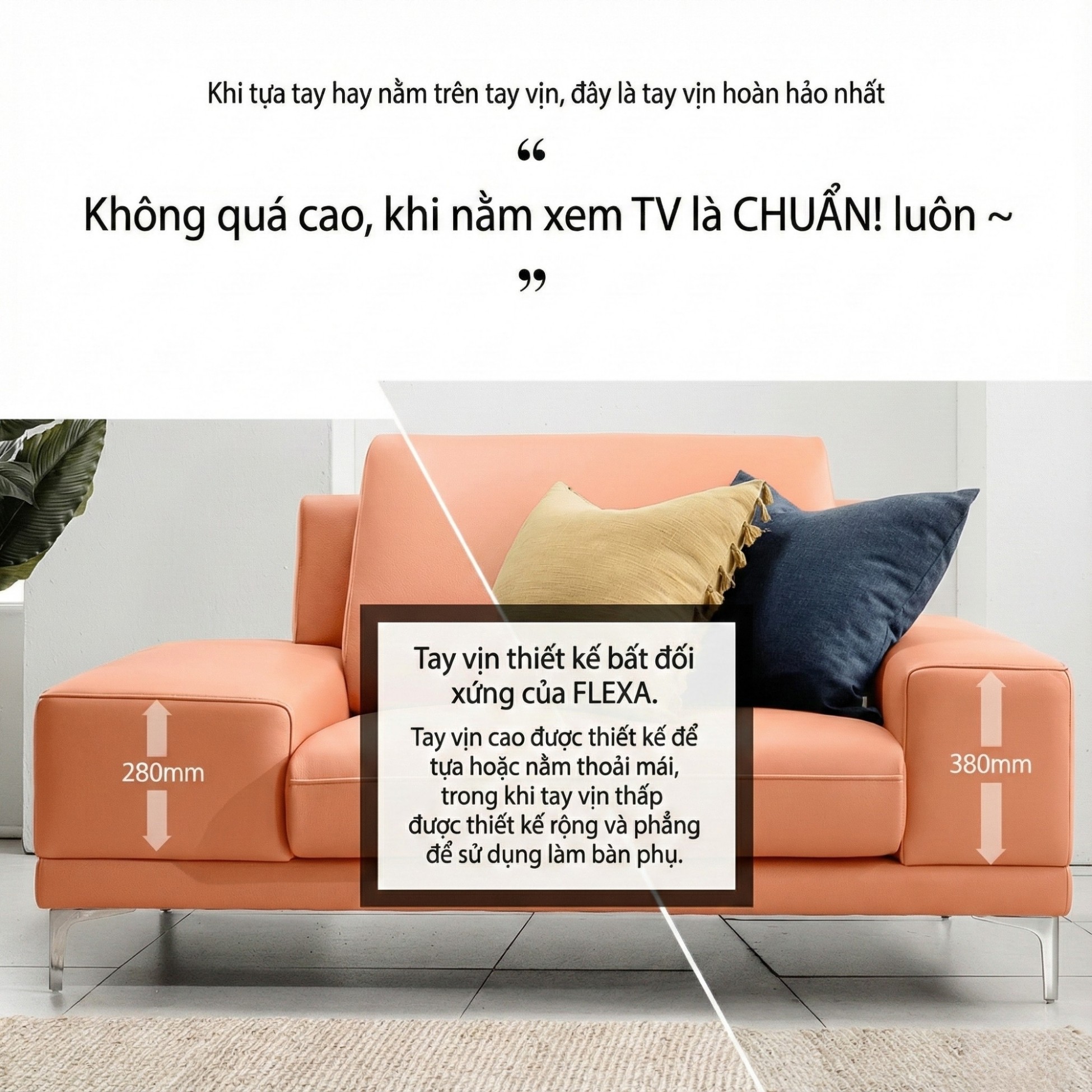 sofa flexa- sofa bọc da cao cấp