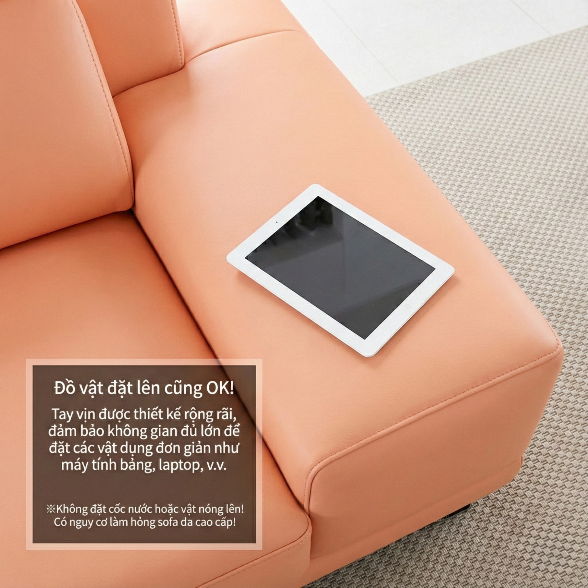 sofa flexa- sofa bọc da cao cấp