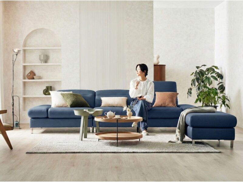 Sofa SERENE - Sofa Da Hiện Đại Đầy Đỉnh Cao Cho Sự Êm Ái (Hàng Order)