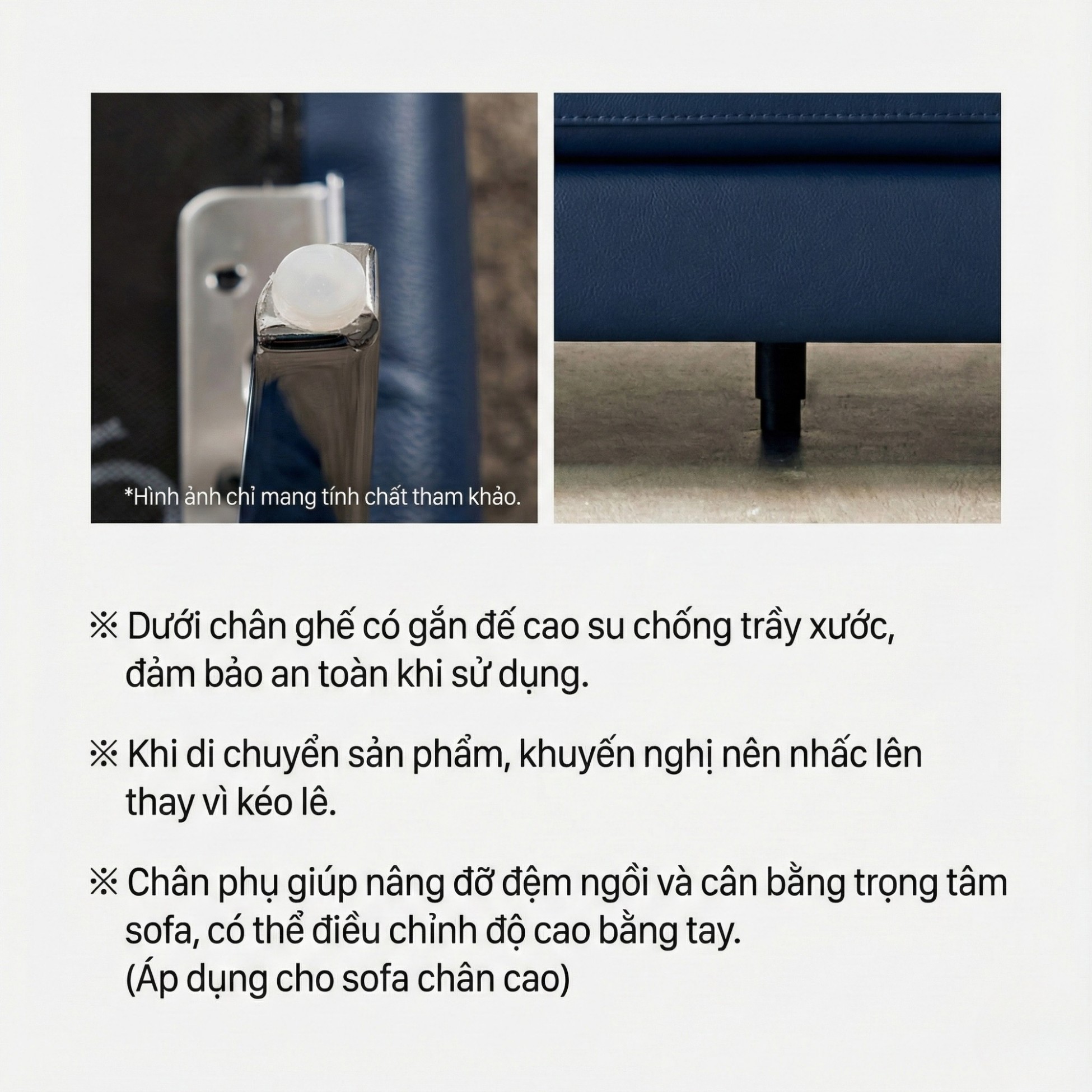 Sofa SERENE - Sofa Da Hiện Đại Đầy Đỉnh Cao Cho Sự Êm Ái