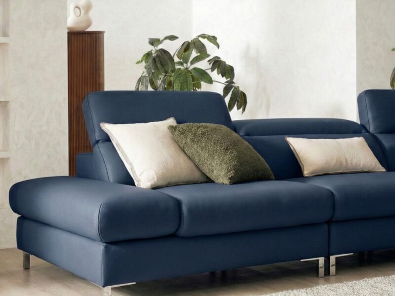 Sofa SERENE - Sofa Da Hiện Đại Đầy Đỉnh Cao Cho Sự Êm Ái (Hàng Order)