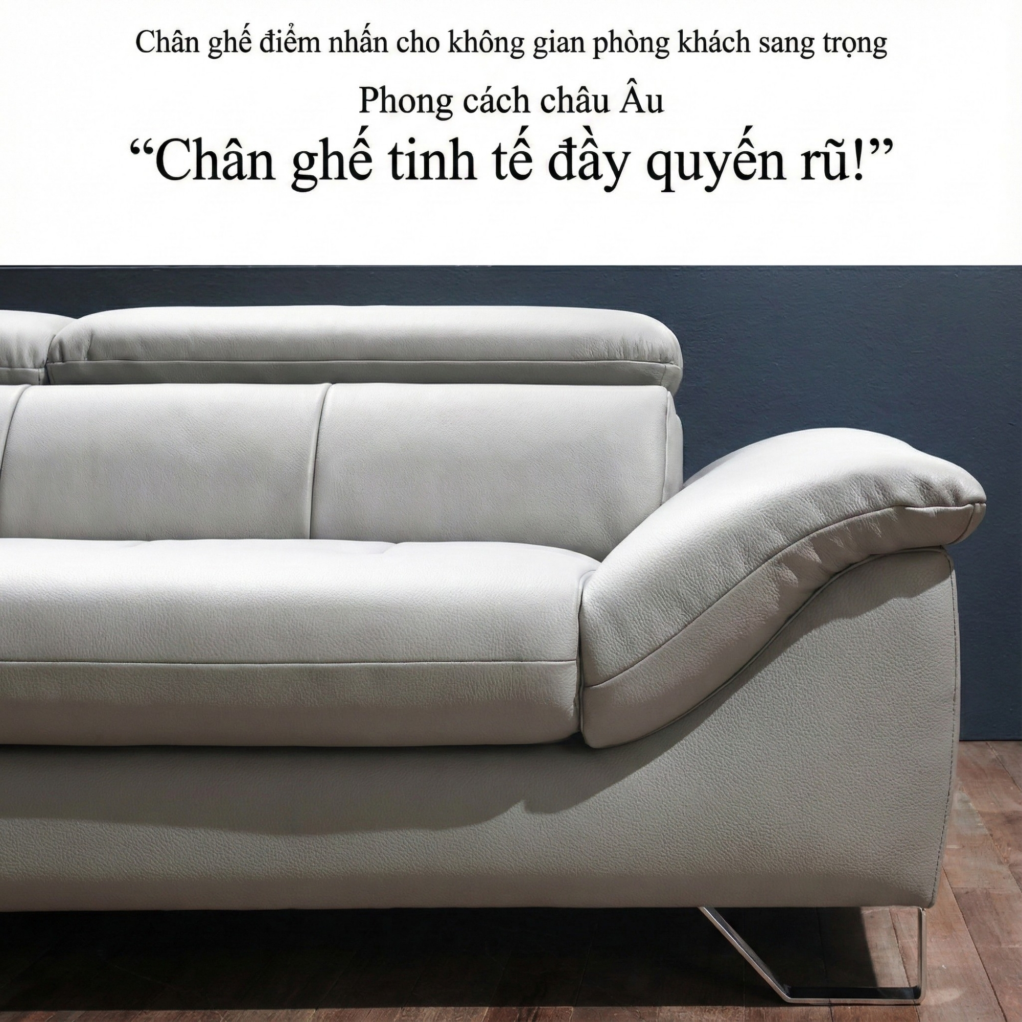 sofa hiện đại bọc da haven