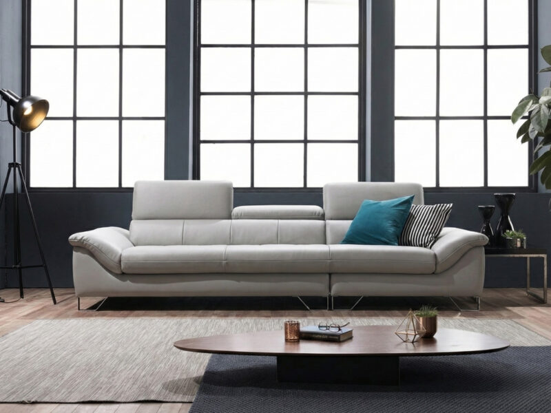 sofa hiện đại bọc da haven