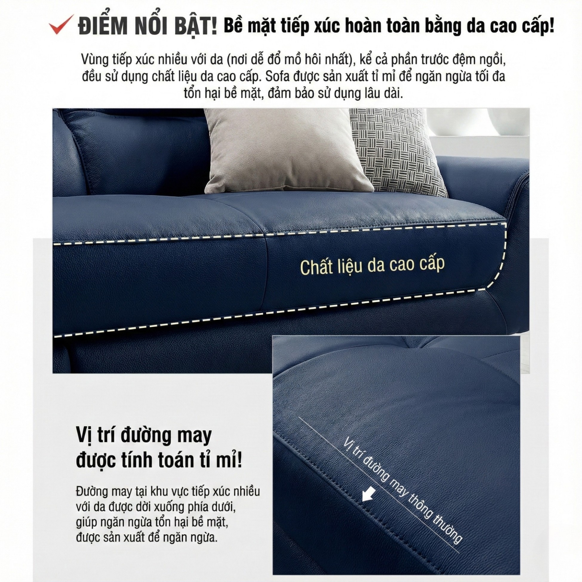 Sofa Regent - Sofa Cao Cấp Hiện Đại Cho Phòng Khách Trẻ Trung