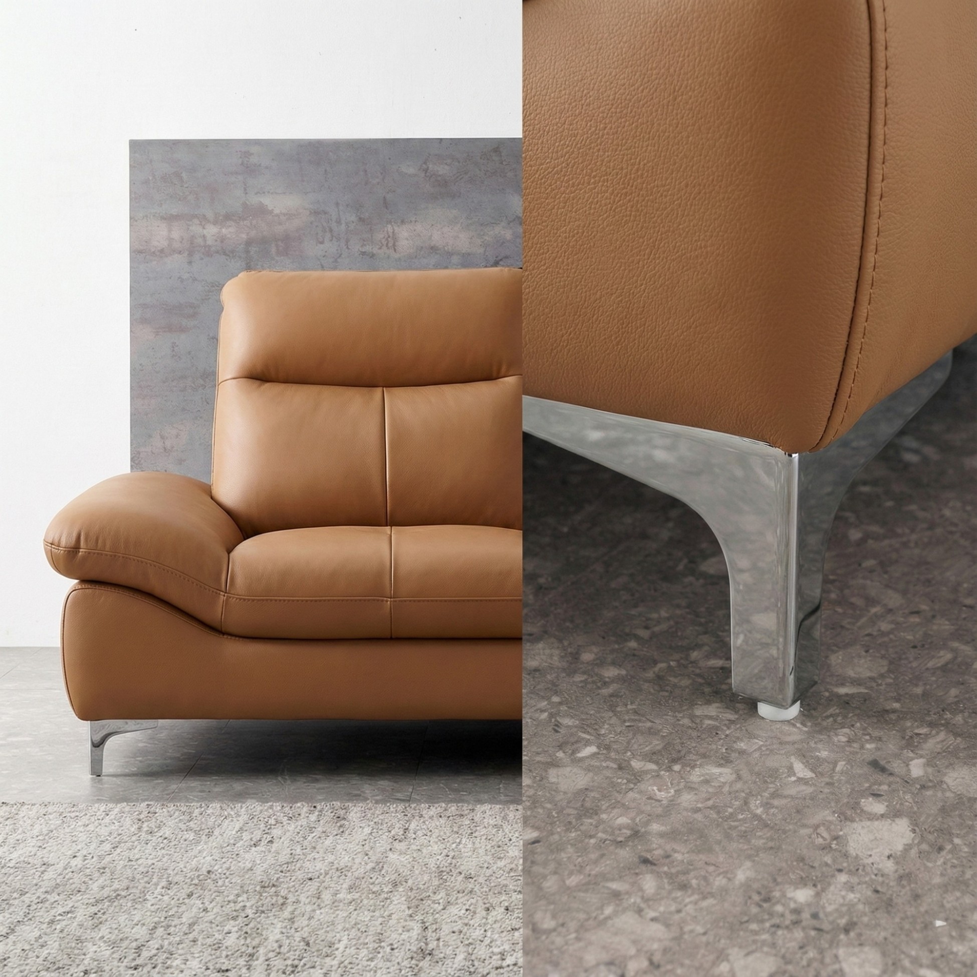 Sofa LIVIAN - Sofa Da Cao Cấp Hiện Đại Êm Ái