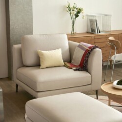 Sofa NOVA 2 – Sofa Da Đơn Hiện Đại Dạng Module Linh Hoạt Cho Khởi Đầu Mới