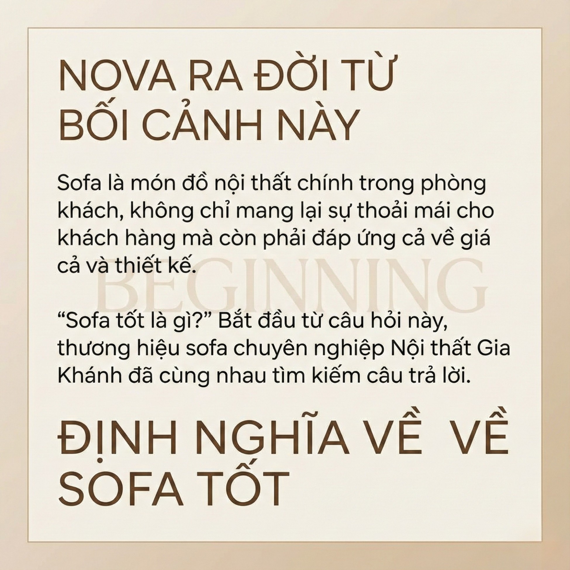 Sofa NOVA 2 – Sofa Da Đơn Hiện Đại Dạng Module Linh Hoạt Cho Khởi Đầu Mới 