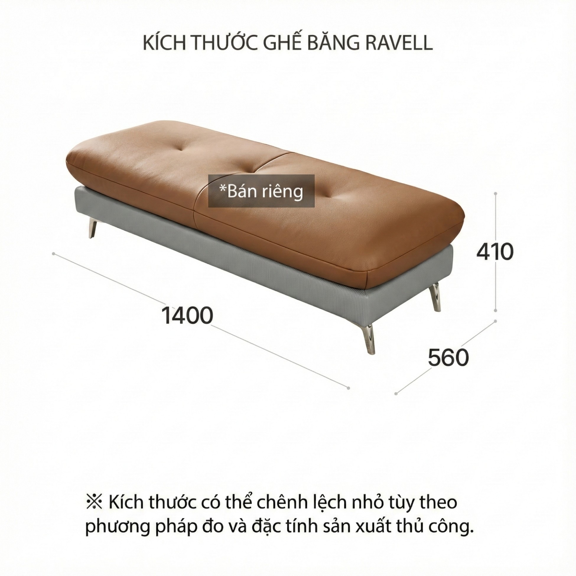 Sofa Ravell - Sofa Da Hiện Đại Cao Cấp Cho Phòng Khách