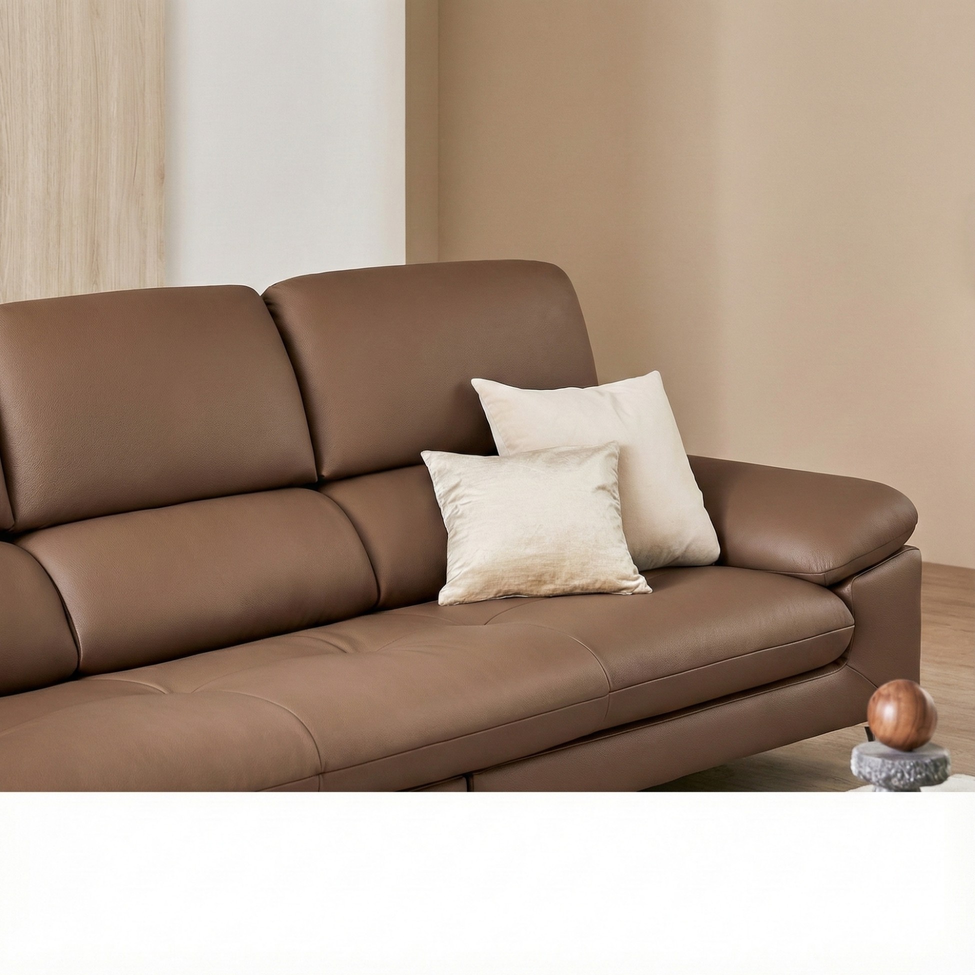 Sofa Ravell - Sofa Da Hiện Đại Cao Cấp Cho Phòng Khách