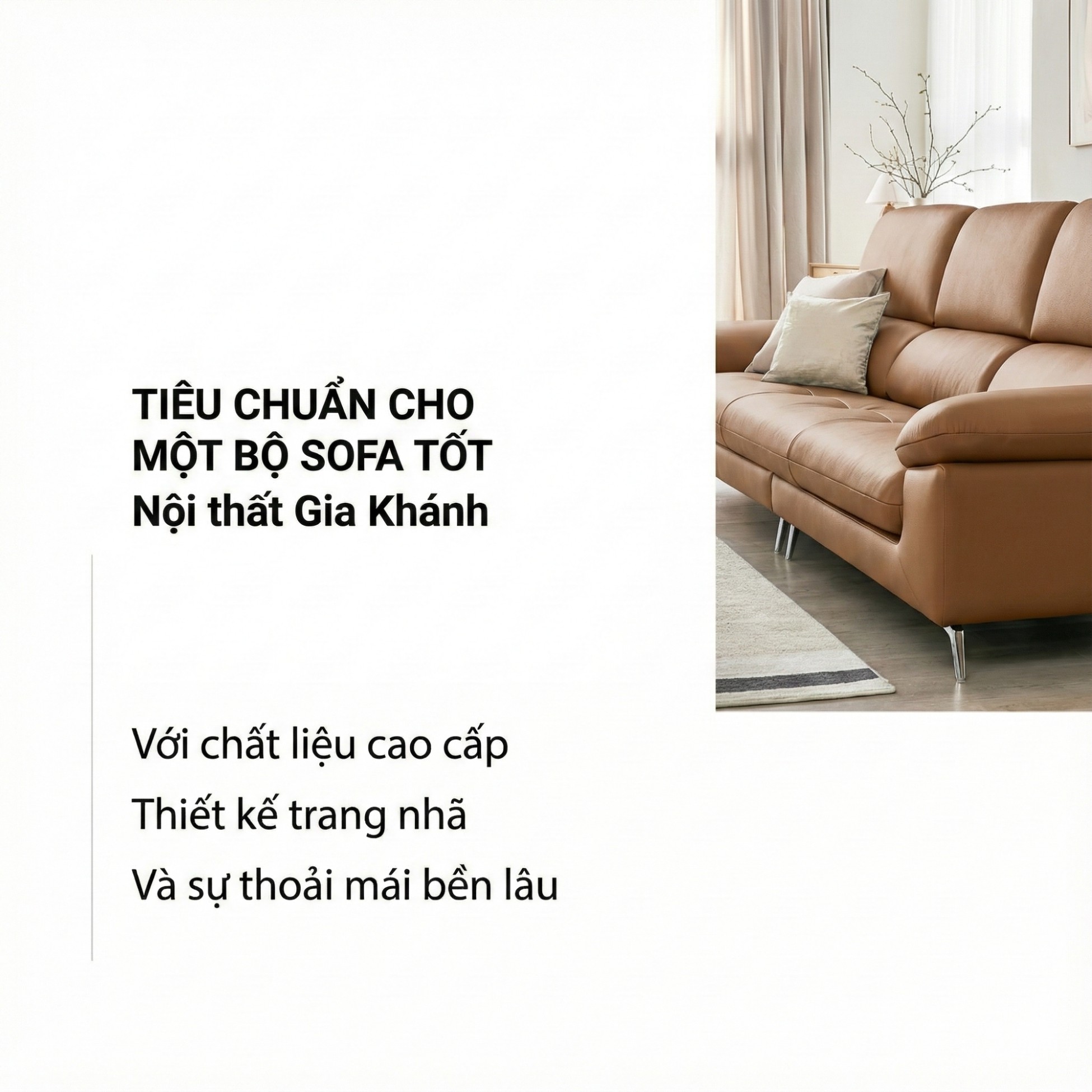 Sofa Ravell - Sofa Da Hiện Đại Cao Cấp Cho Phòng Khách