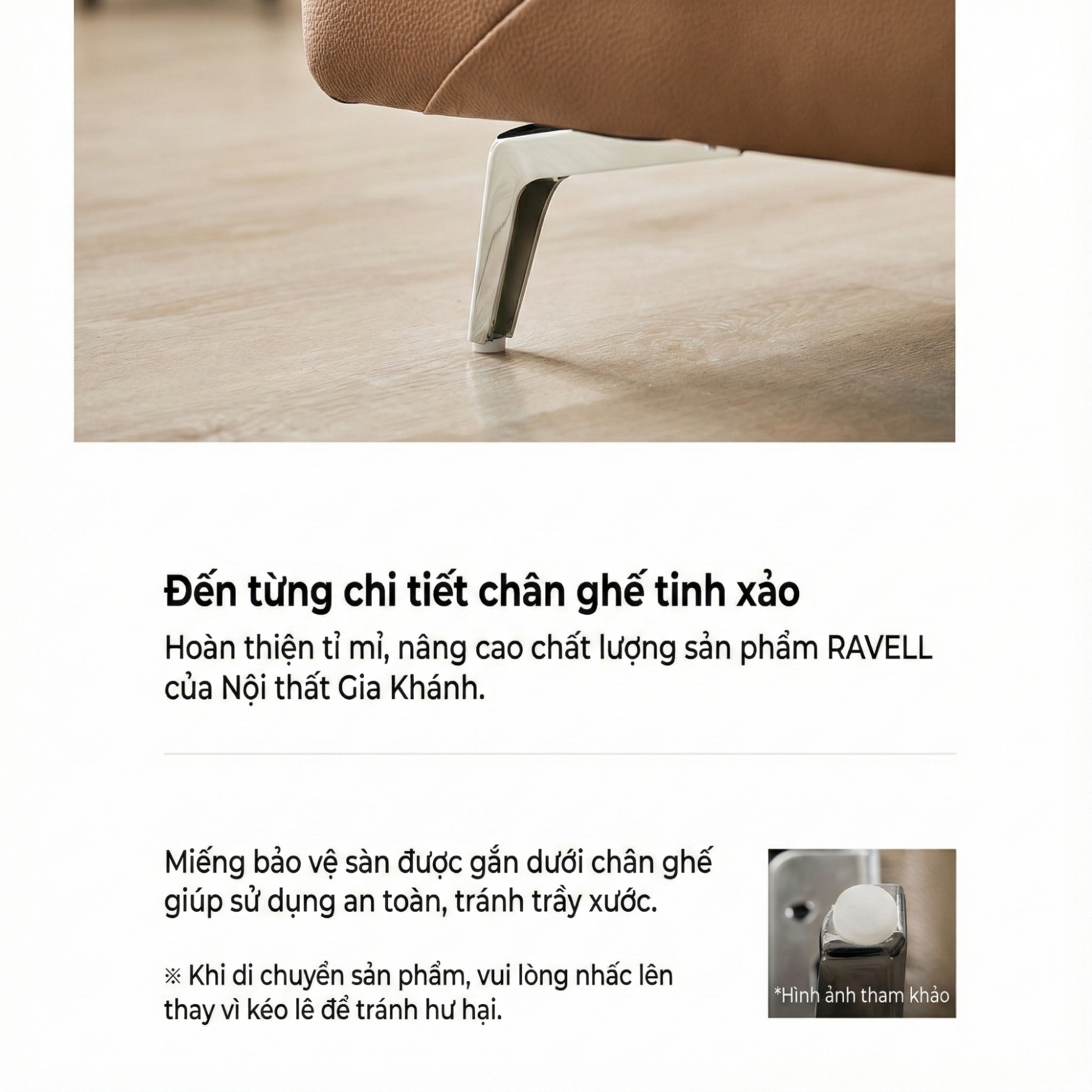 Sofa Ravell - Sofa Da Hiện Đại Cao Cấp Cho Phòng Khách