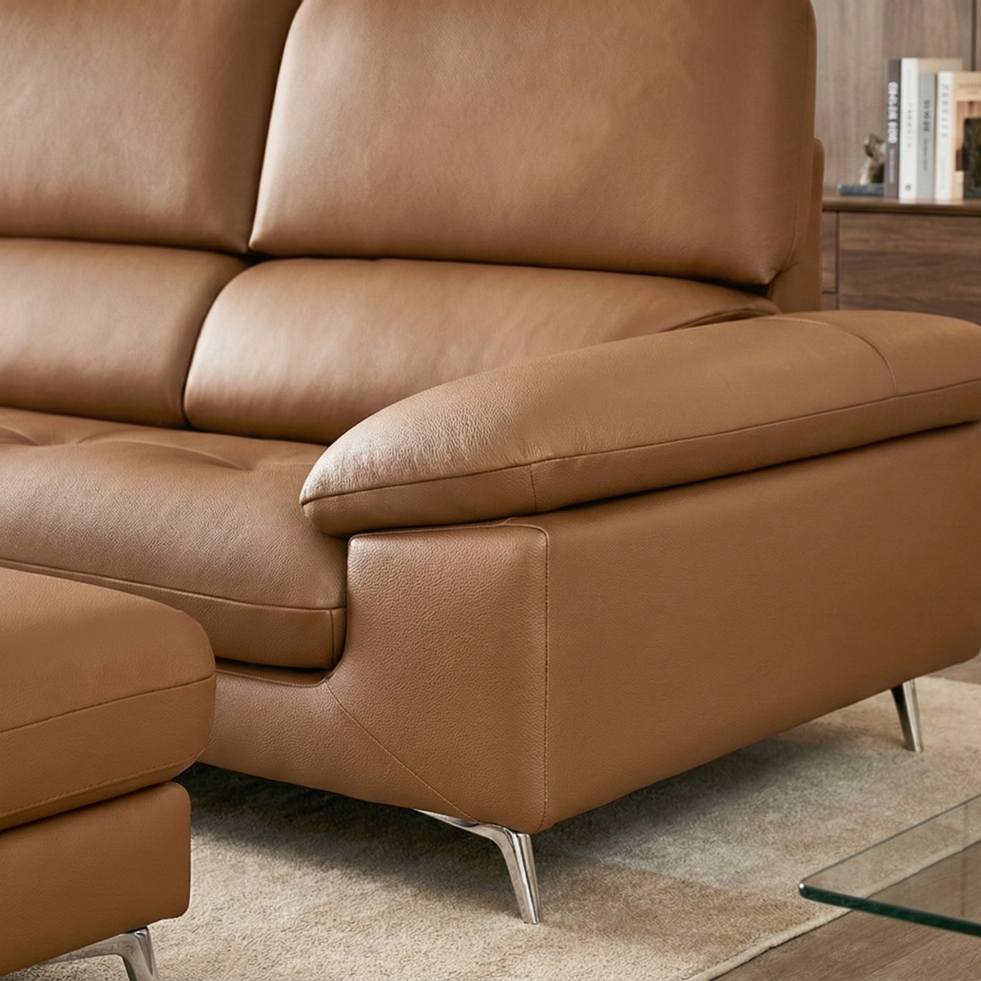 Sofa Ravell - Sofa Da Hiện Đại Cao Cấp Cho Phòng Khách - Ảnh 4