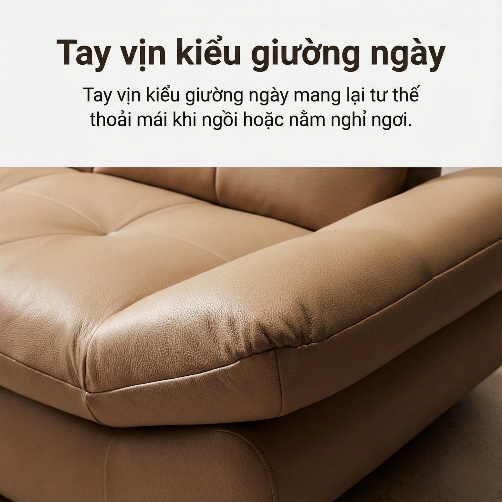 Sofa SOFFLE - Sofa Băng Hiện Đại Kiêm Giường Cho Phòng Khách Thư Thái