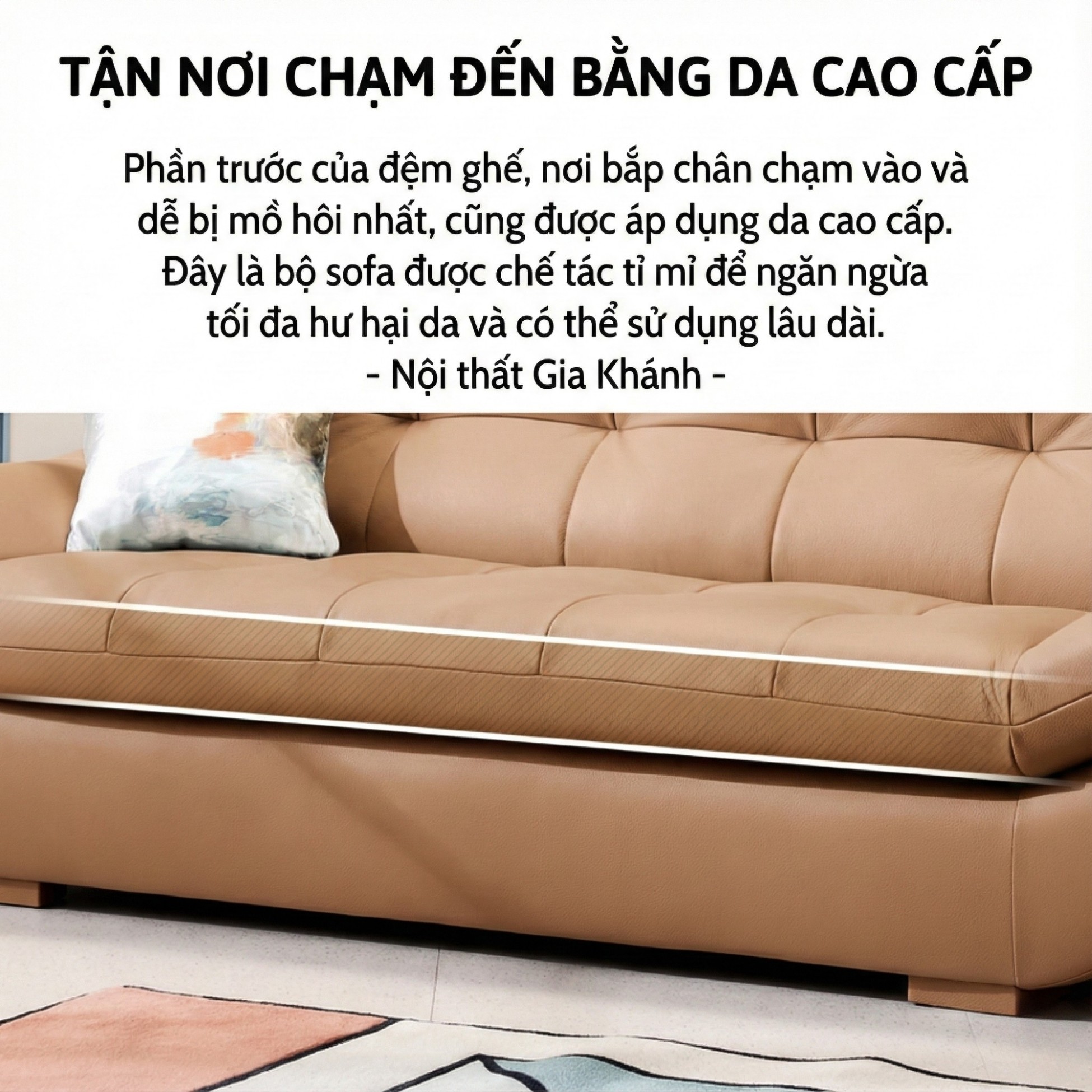 Sofa SOFFLE - Sofa Băng Hiện Đại Kiêm Giường Cho Phòng Khách Thư Thái