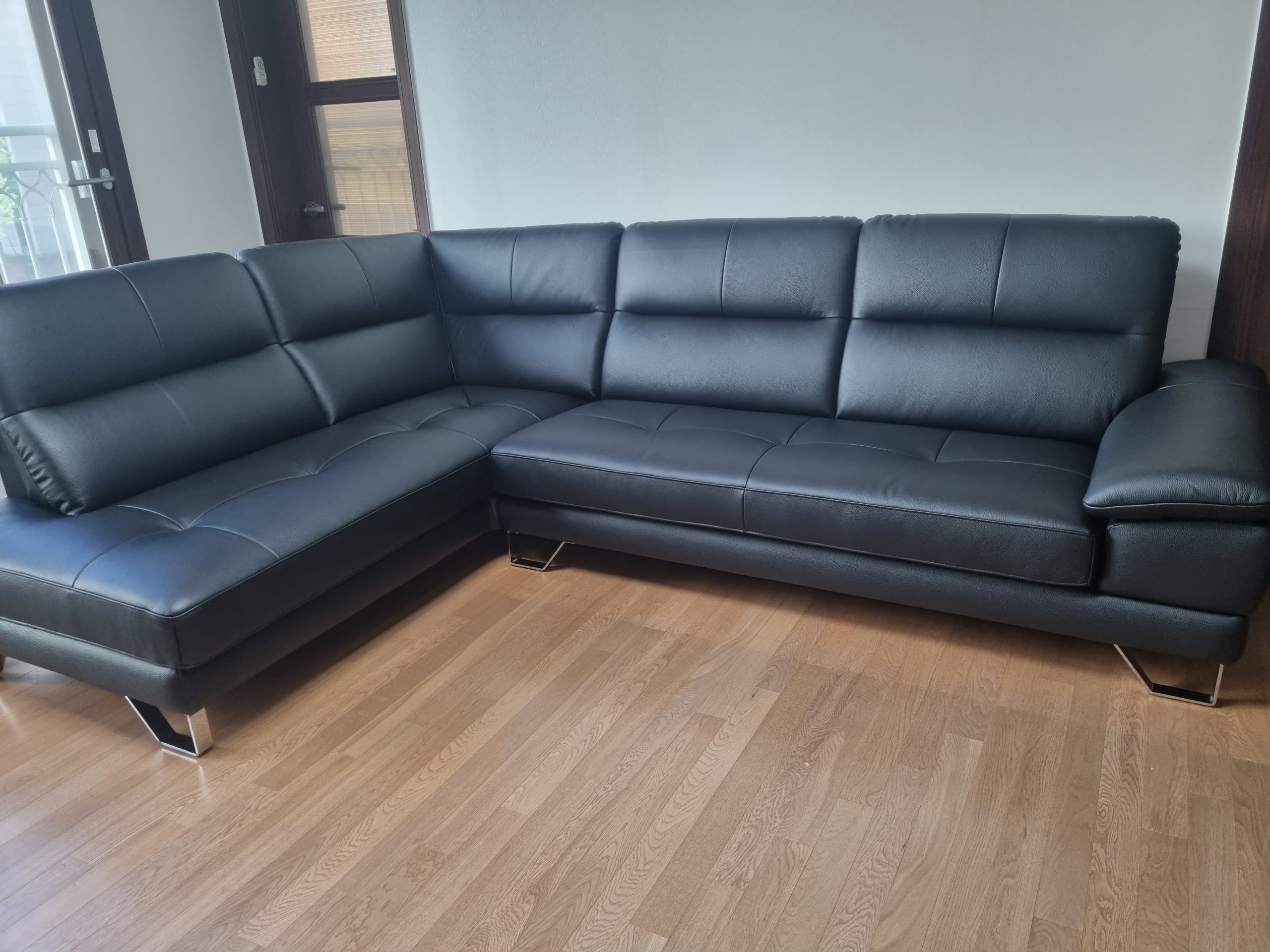 Sofa UNWIND – Sofa Da Cao Cấp Góc L Rộng Rãi Êm Ái Thư Giãn