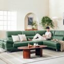 Sofa UNWIND – Sofa Da Cao Cấp Góc L Rộng Rãi Êm Ái Thư Giãn