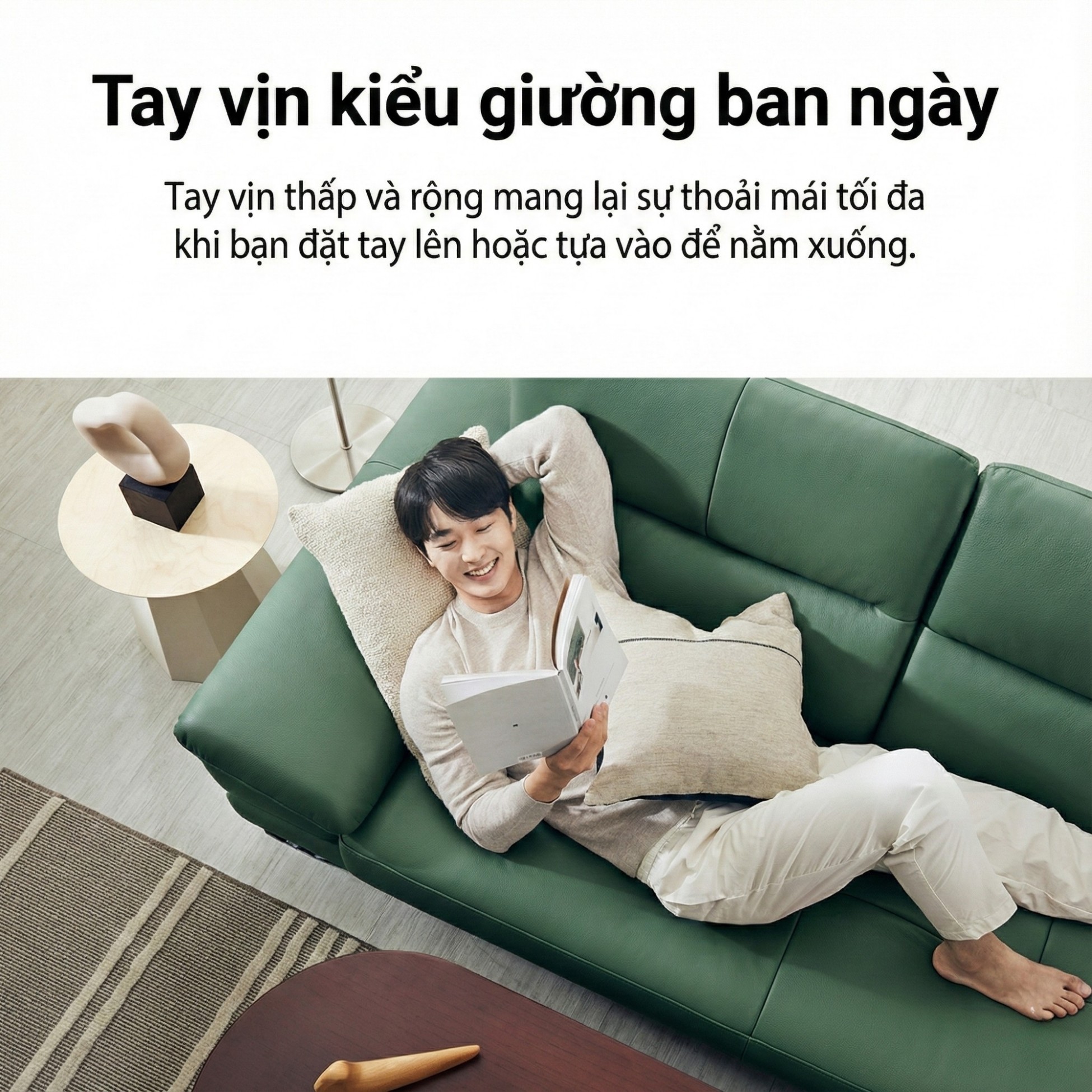 Sofa UNWIND – Sofa Da Cao Cấp Góc L Rộng Rãi Êm Ái Thư Giãn