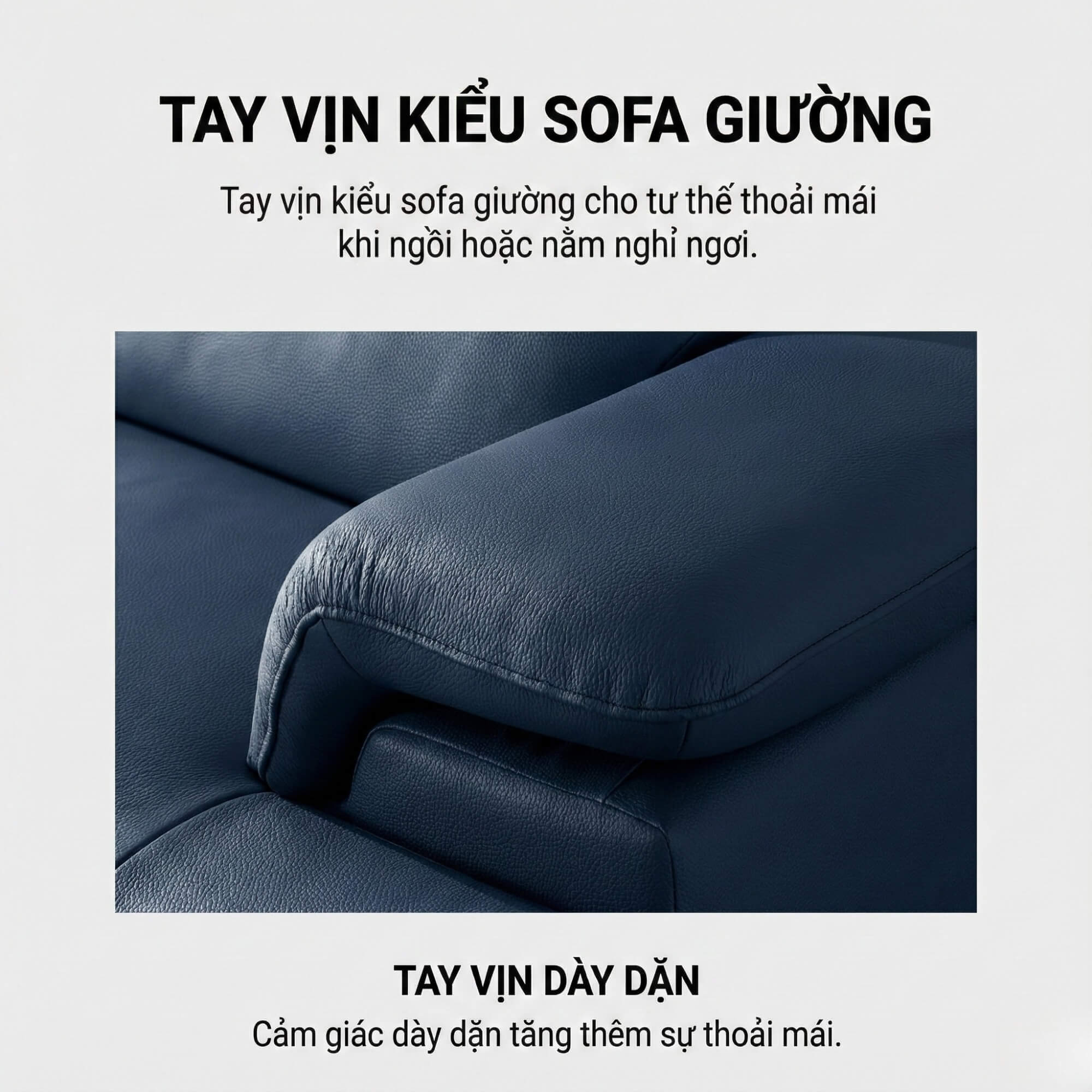 Sofa ALINA - Sofa Đơn Thư Giãn Bọc Da Cao Cấp Sang Trọng