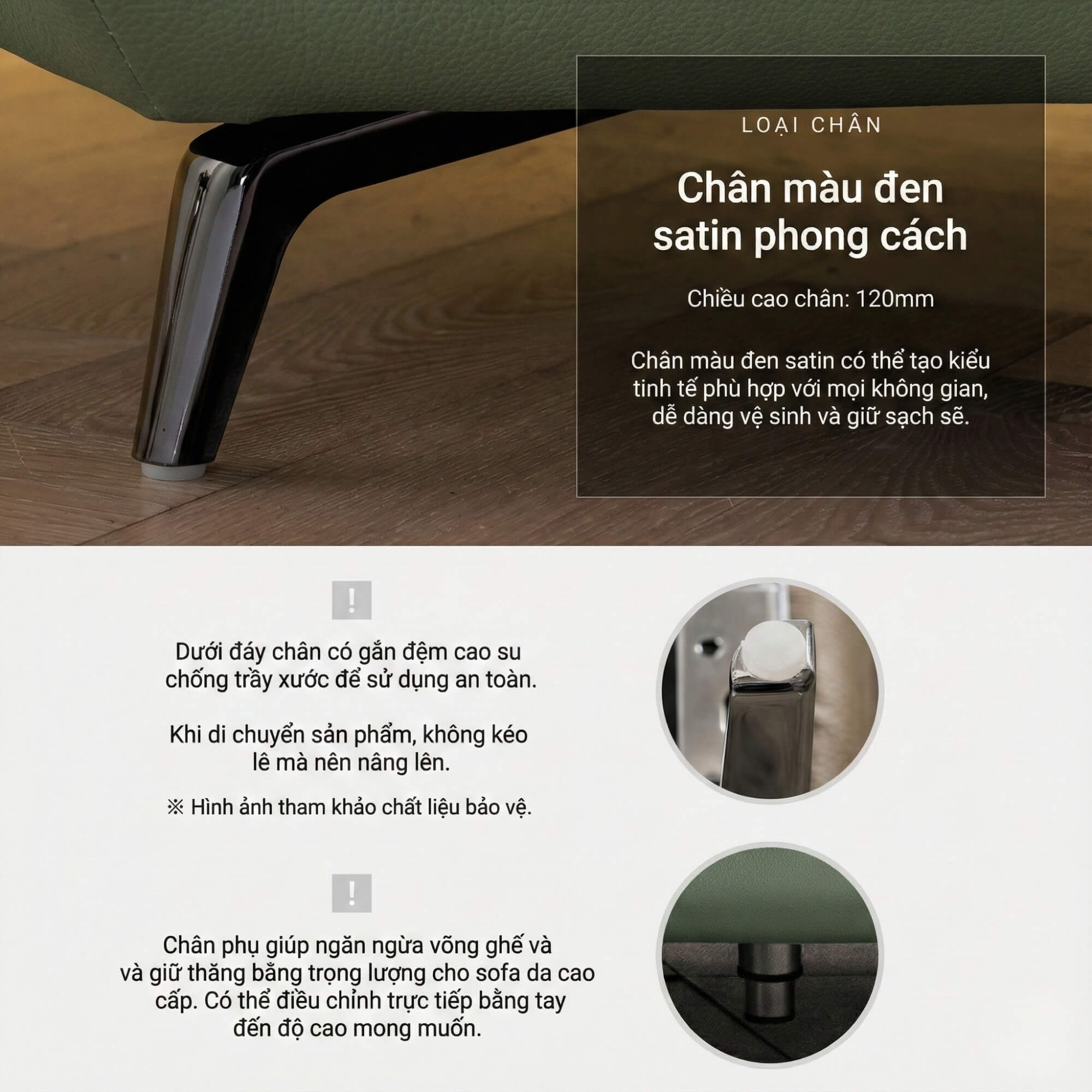 Sofa AMBERLINE - Sofa Góc Thư Giãn Cho Phòng Khách Thanh Lịch