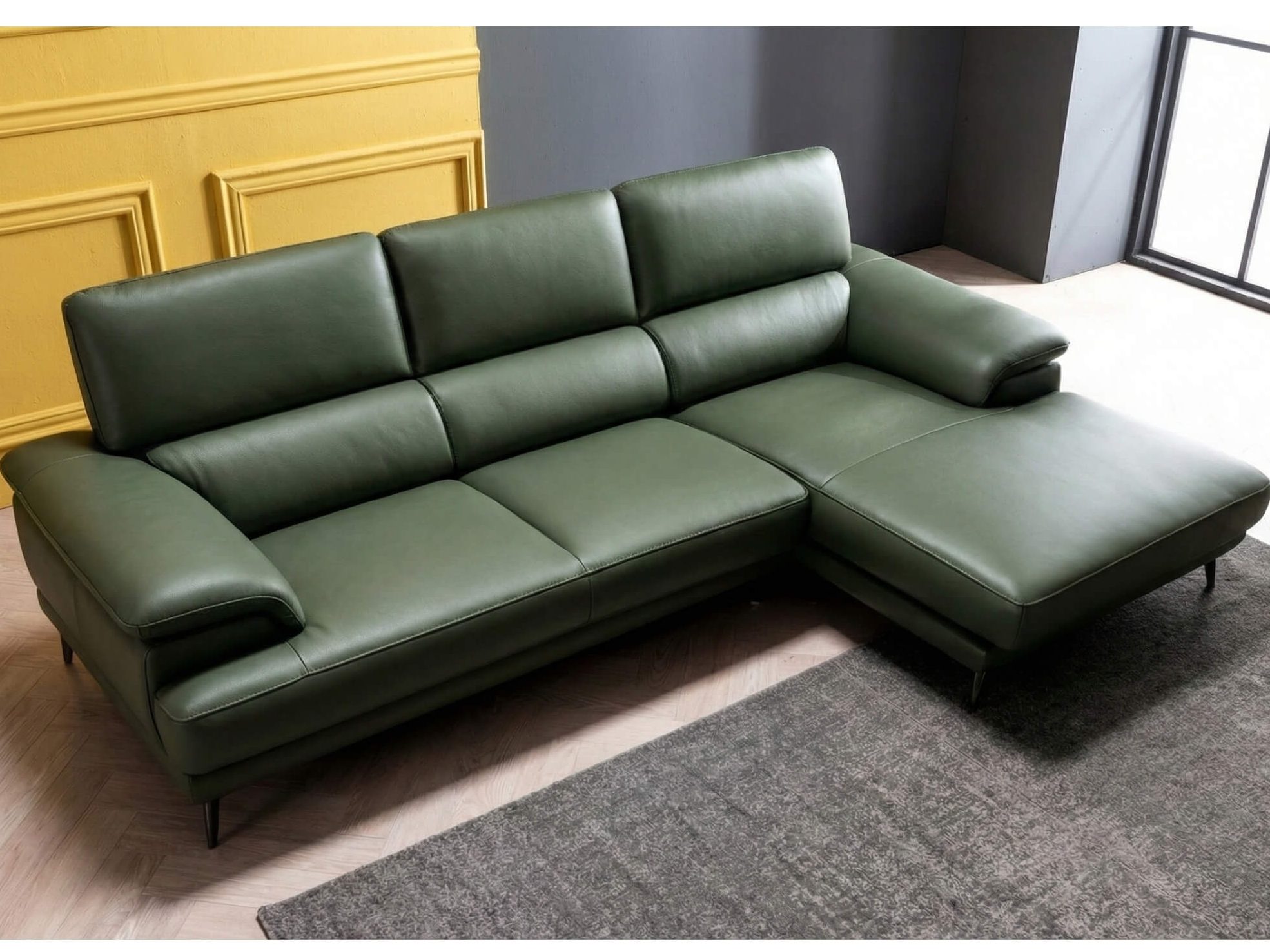 Sofa AMBERLINE - Sofa Góc Thư Giãn Cho Phòng Khách Thanh Lịch