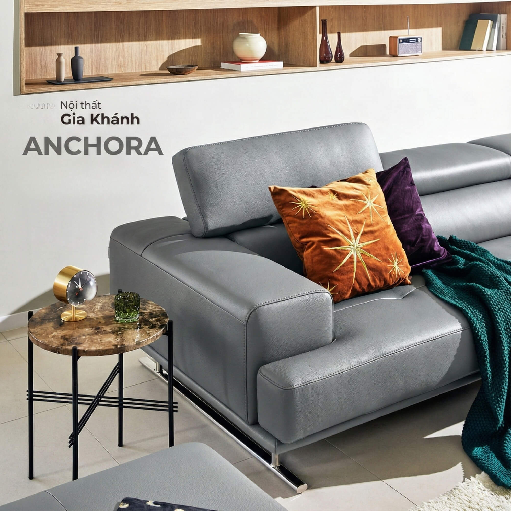 sofa ANCHORA - Sofa Băng Tựa Đầu Thông Minh