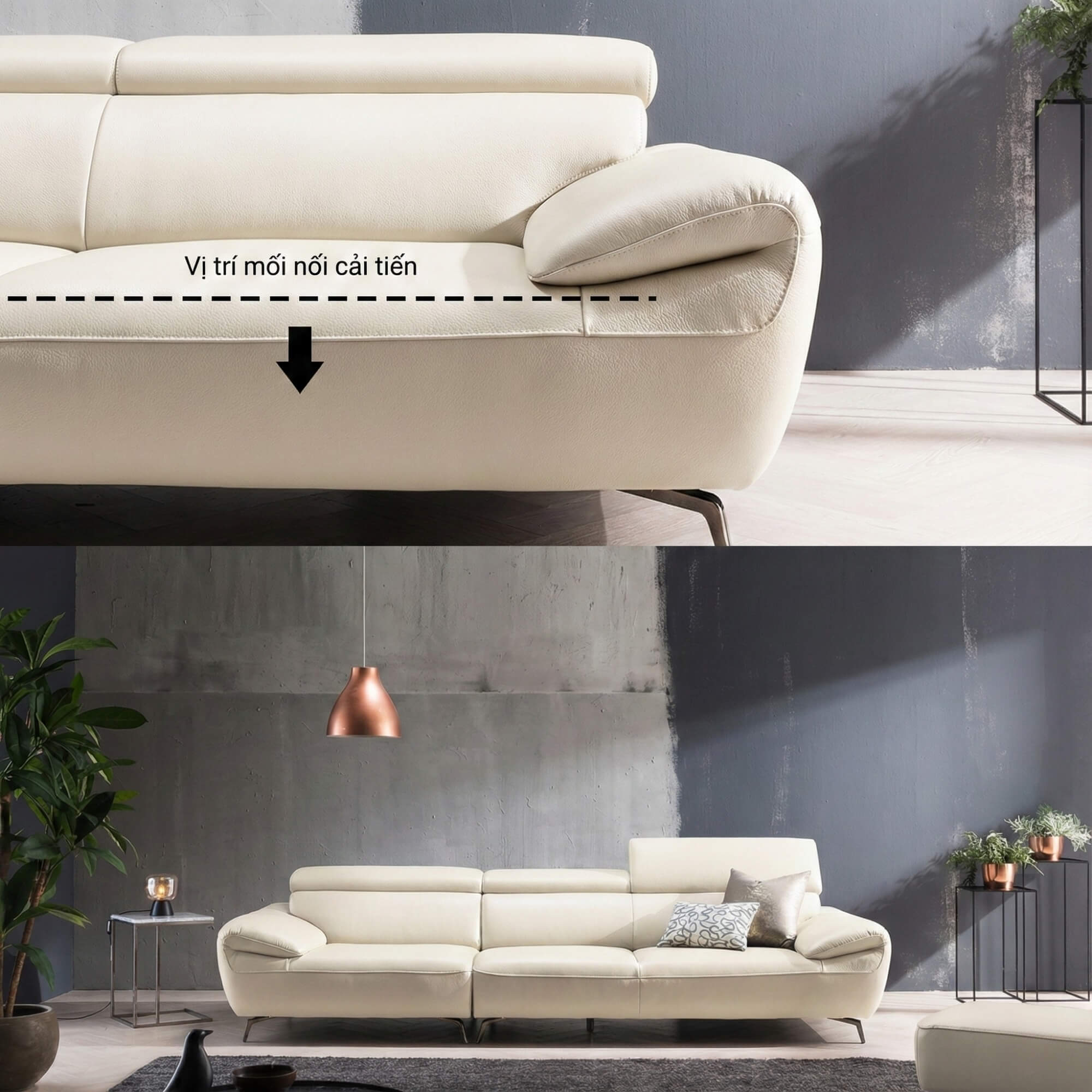Sofa BELAGO - Sofa Băng Dáng Thuyền Bồng Bềnh Như Mây