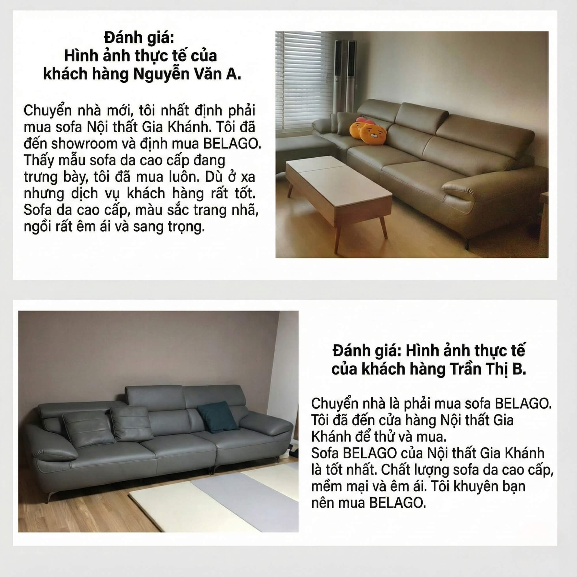 Sofa BELAGO - Sofa Băng Dáng Thuyền Bồng Bềnh Như Mây