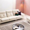 Sofa BLUEPRINT - Sofa Băng Bọc Da Bắc Âu Thiết Kế Tối Giản Tinh Tế