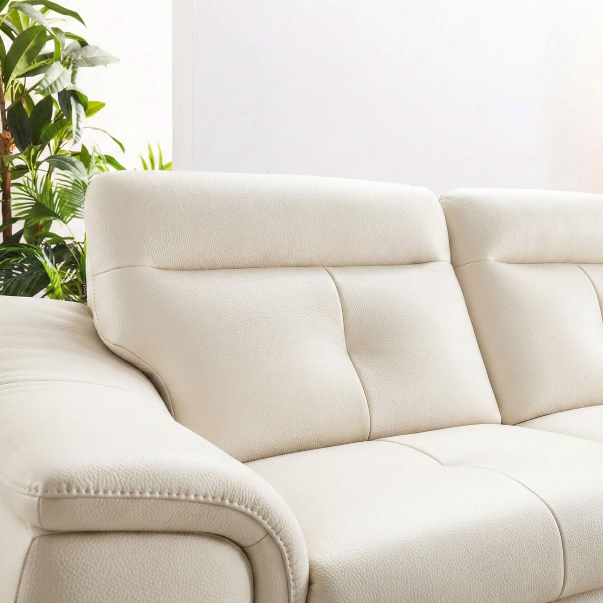 Sofa BLUEPRINT - Sofa Băng Bọc Da Bắc Âu Thiết Kế Tối Giản Tinh Tế