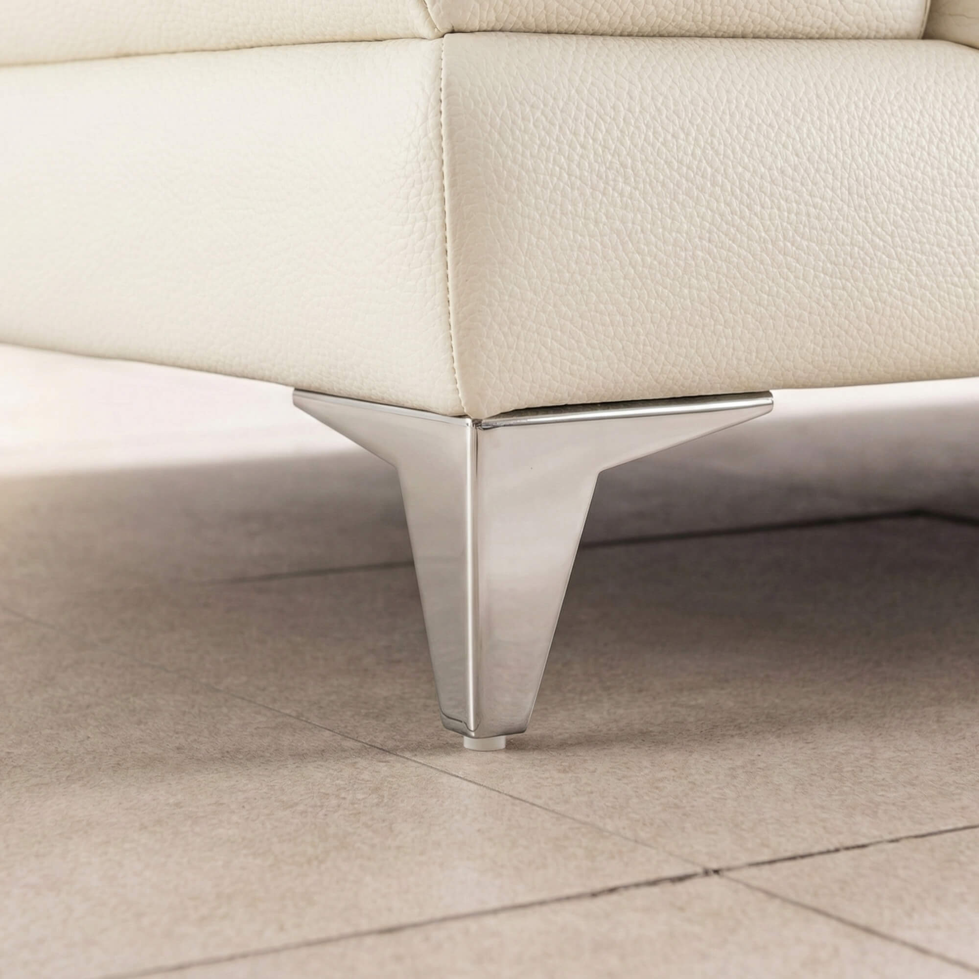 Sofa BLUEPRINT - Sofa Băng Bọc Da Bắc Âu Thiết Kế Tối Giản Tinh Tế