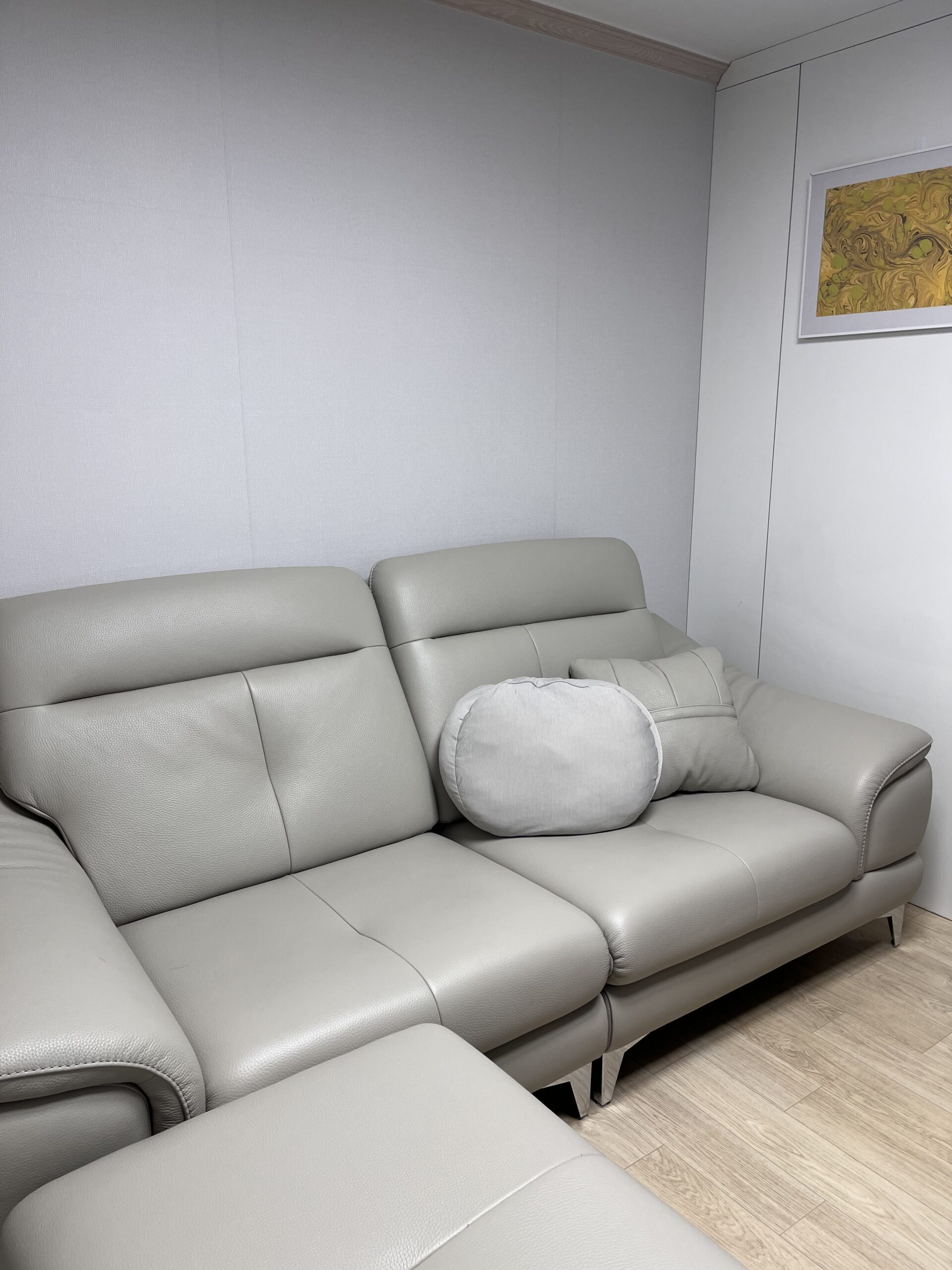 Sofa BLUEPRINT - Sofa Băng Bọc Da Bắc Âu Thiết Kế Tối Giản Tinh Tế