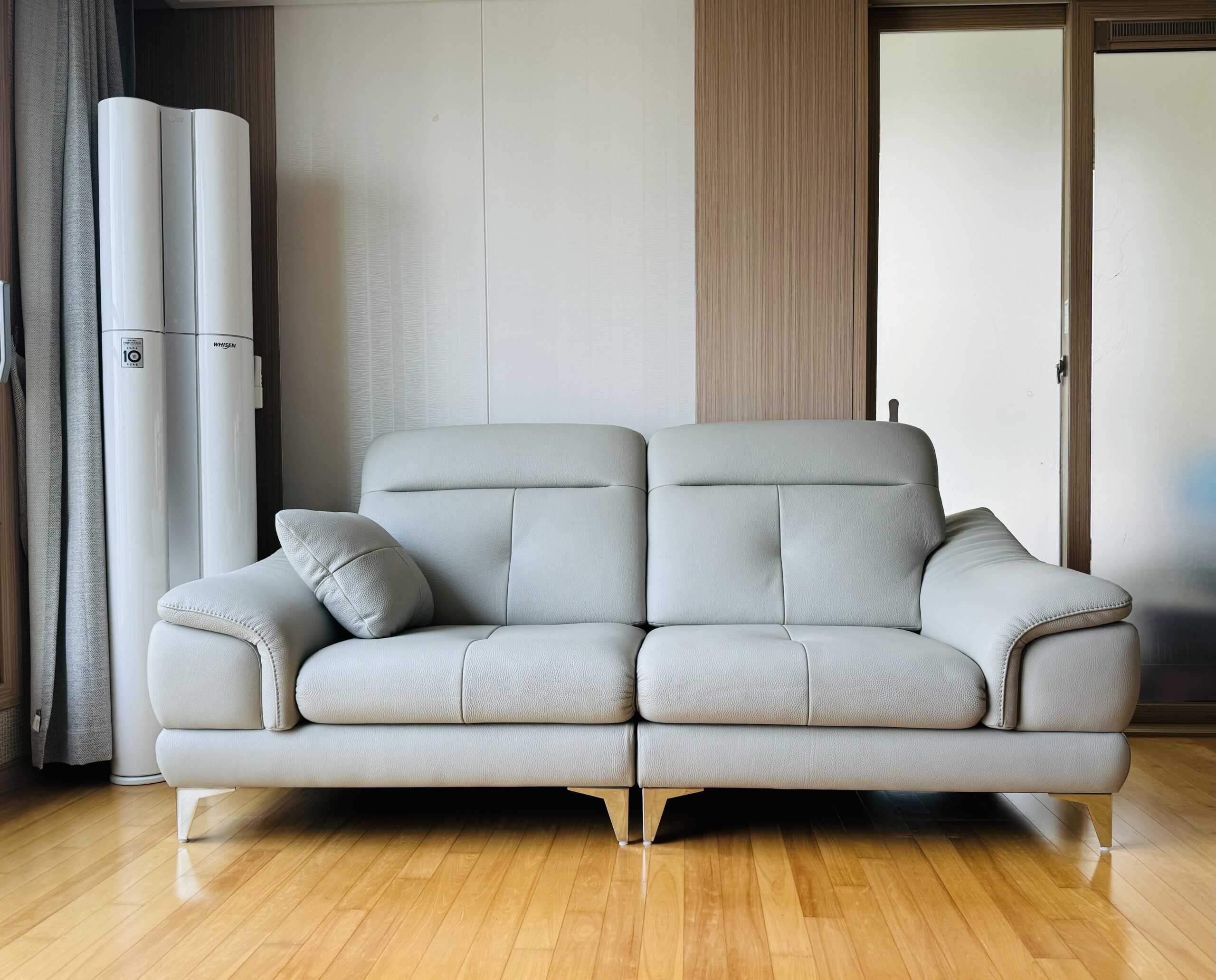 Sofa BLUEPRINT - Sofa Băng Bọc Da Bắc Âu Thiết Kế Tối Giản Tinh Tế