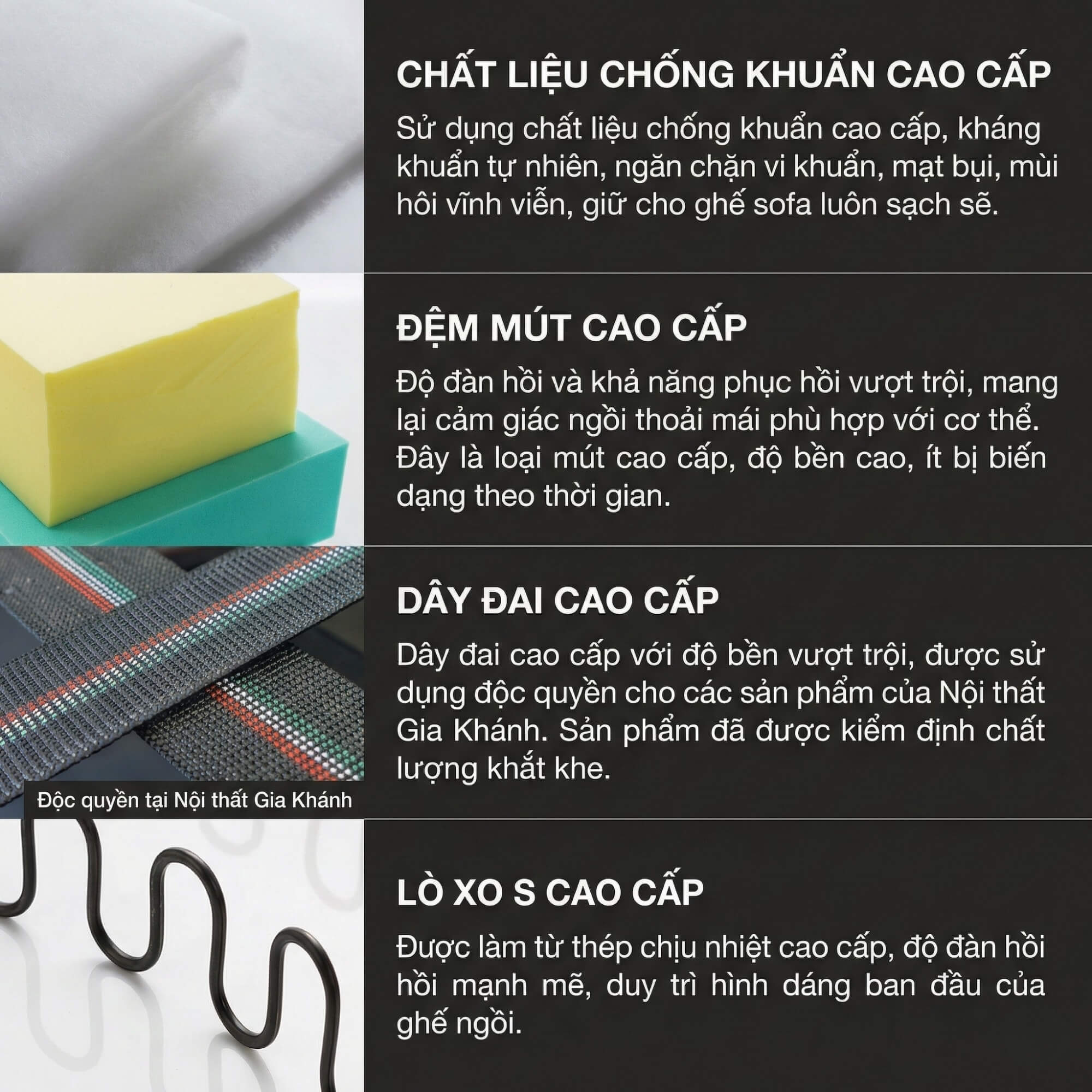 Sofa CLOVERA - Sofa Băng Bọc Da Tay Vịn Thấp Thư Giãn